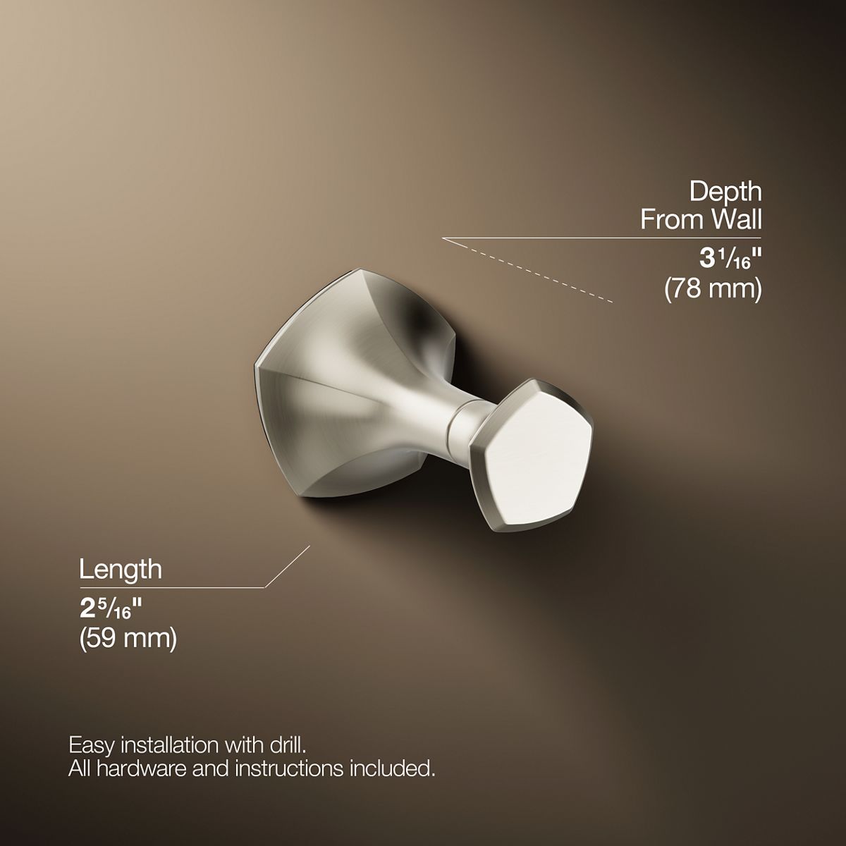 13602-occasion-robe-hook-23.jpg Occasion® Robe hook