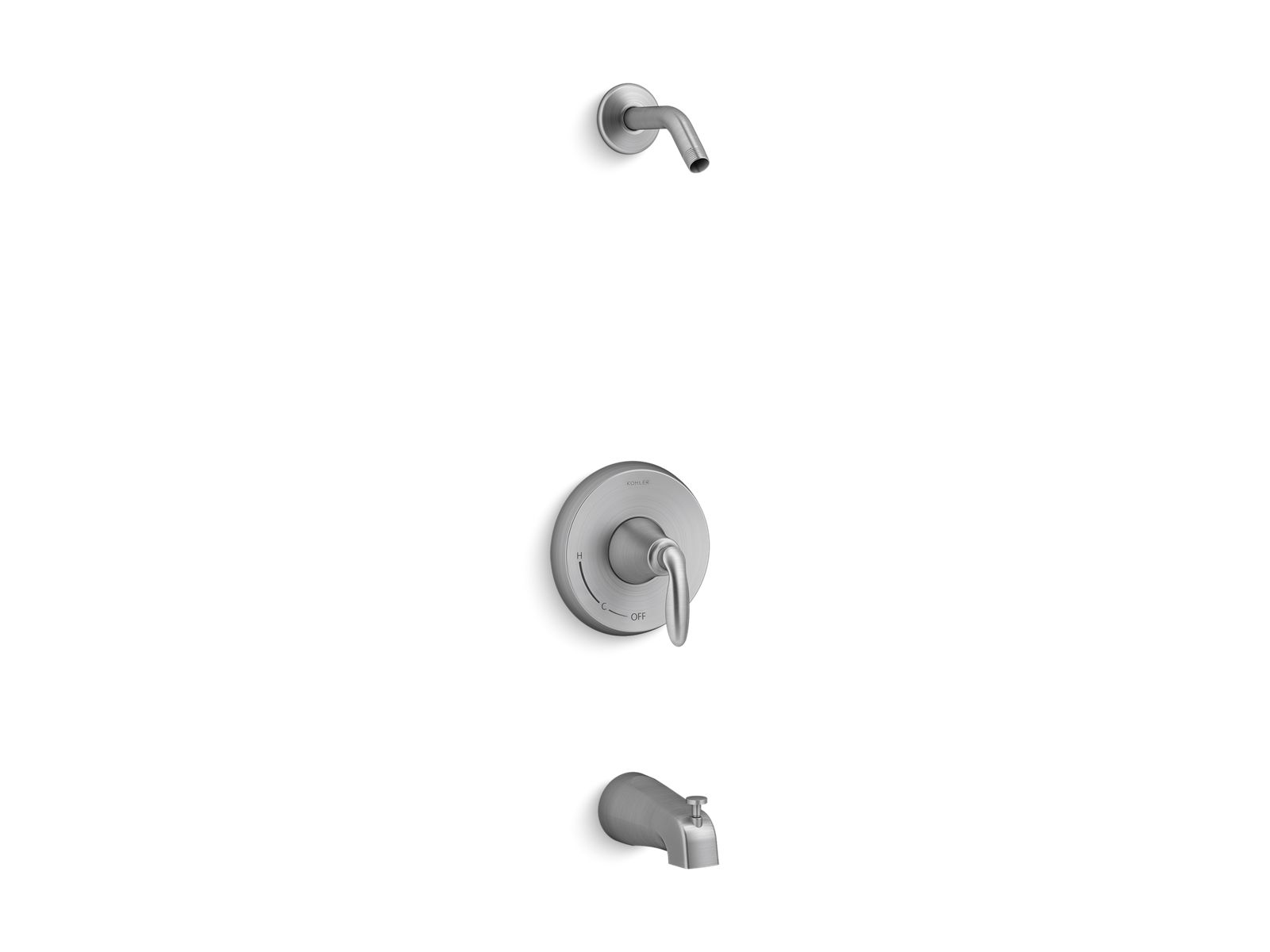 1369-coralais-bath-and-shower-valve-trim-with-lever-handle-and-slip-fit-spout-less-showerhead-project-pack-2.jpg Coralais® Bath and shower valve trim with lever handle and slip-fit spout, less showerhead, project pack
