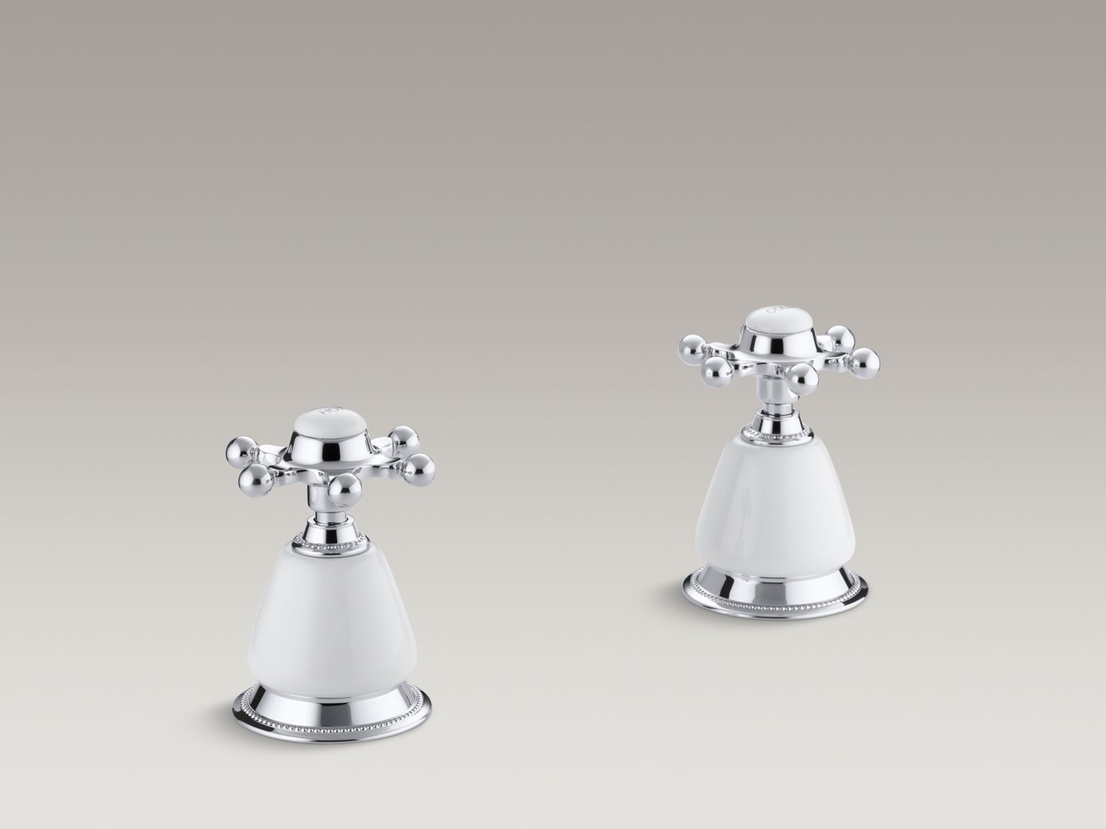 13952-antique-deck-mount-high-flow-bath-valve-trim-with-six-prong-handles-requires-ceramic-handle-skirts-valve-not-included-1.jpg Antique deck-mount high-flow bath valve trim with six-prong handles, requires ceramic handle skirts, valve not included