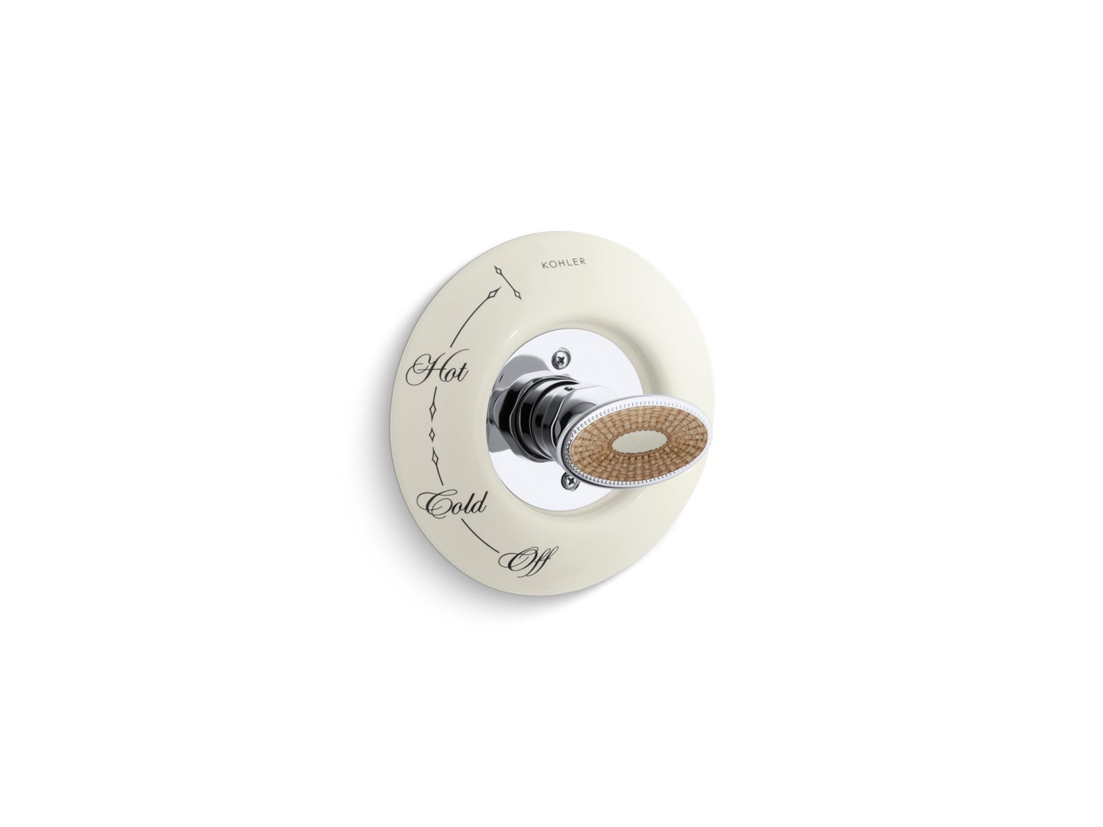 Pheasant™ Antique Ceramic dial plate and handle inset