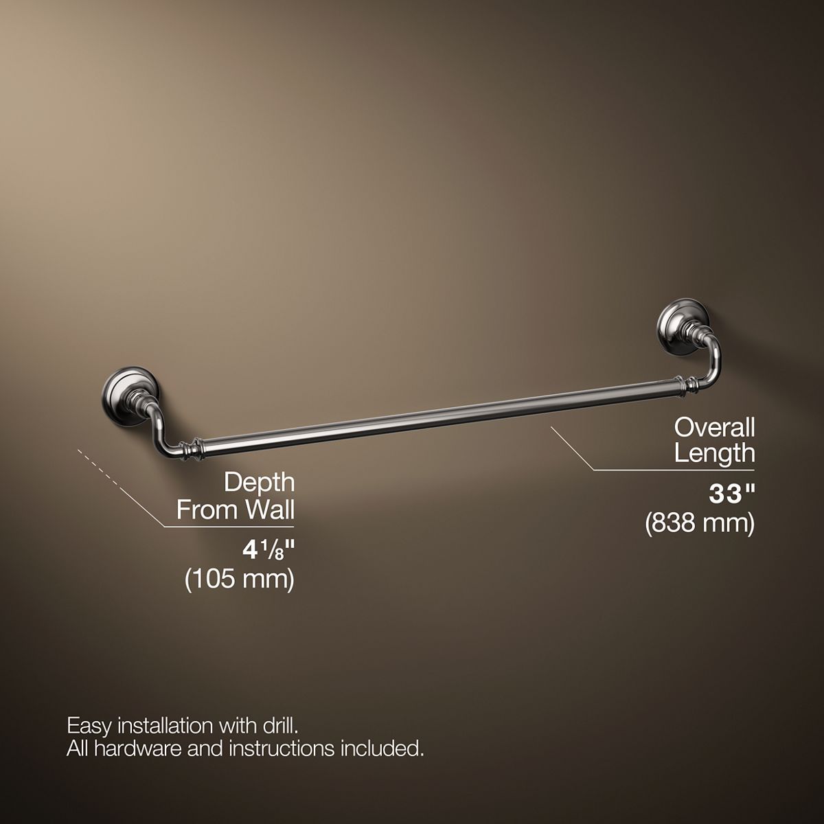 14096-artifacts-30-towel-bar-26.jpg Artifacts® 30" towel bar
