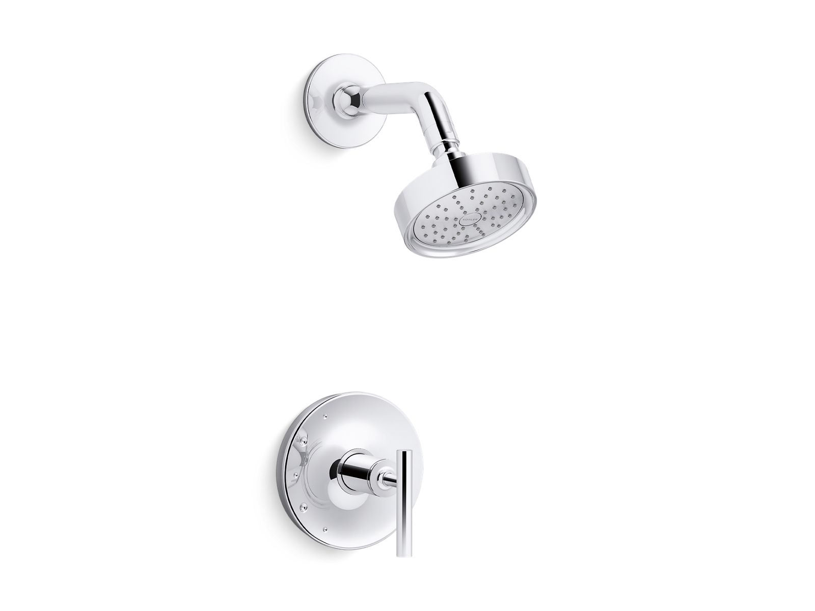 Purist® Rite-Temp® shower trim kit with lever handle, 1.75 gpm