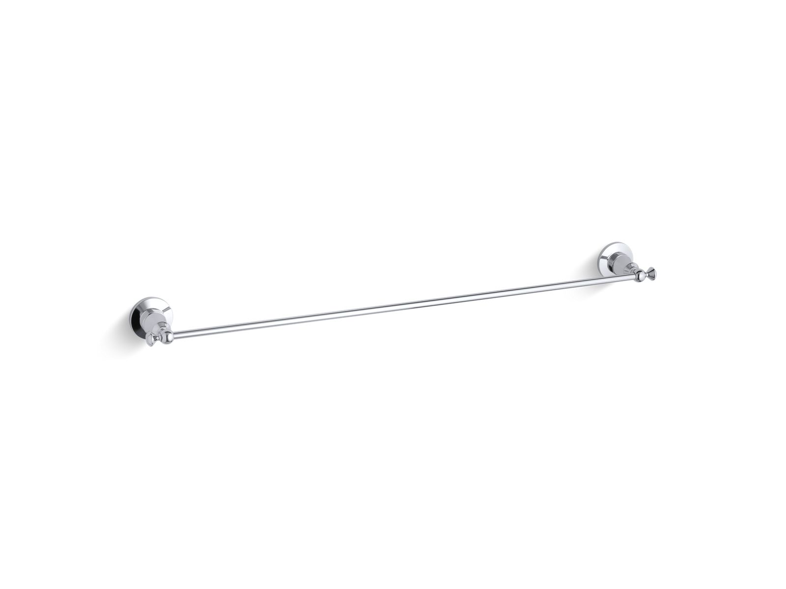 Antique 30" towel bar