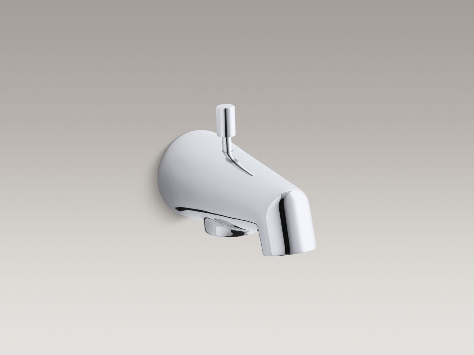 Standard 4-7/8" diverter bath spout
