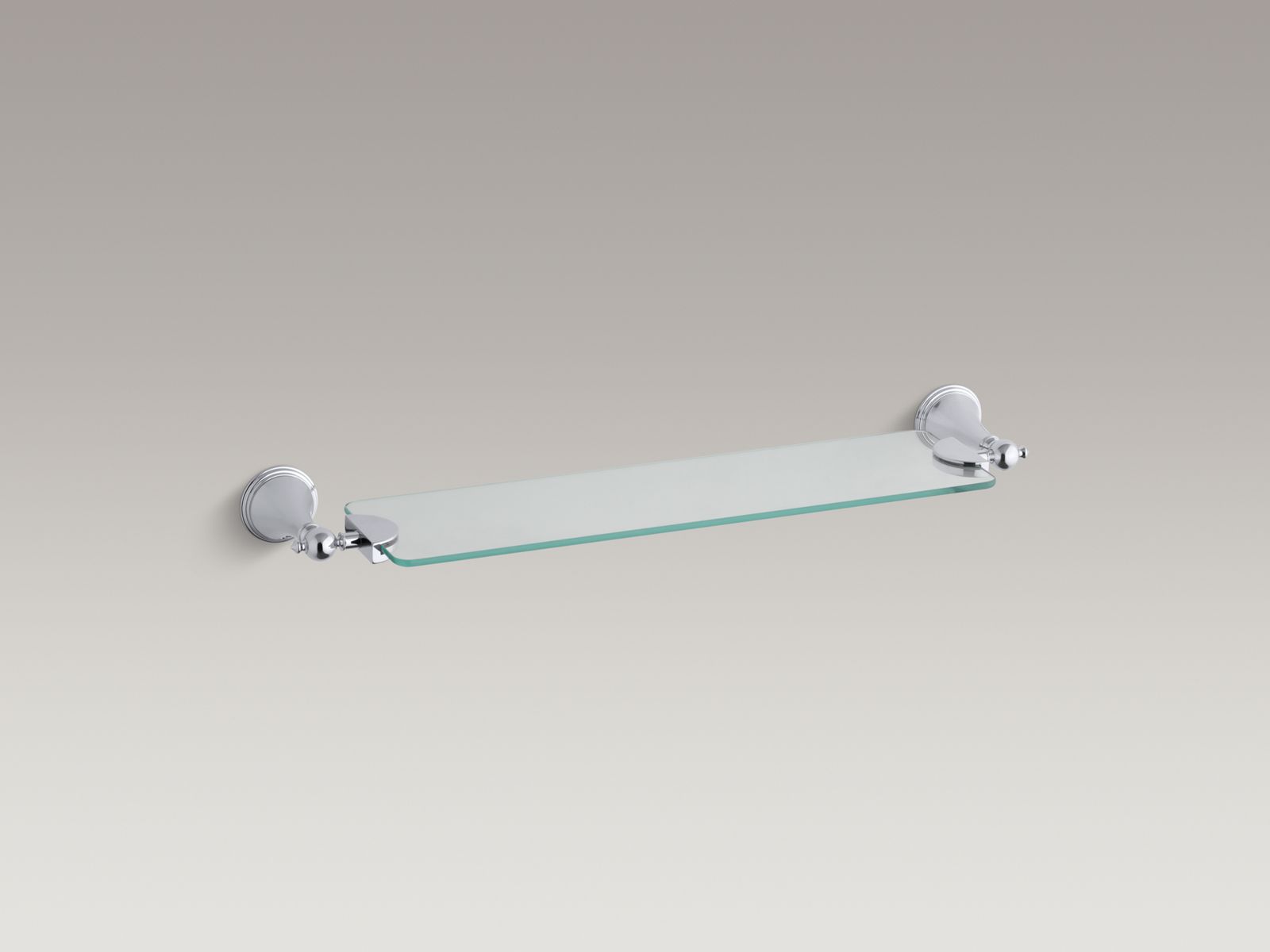 Finial(R) glass shelf