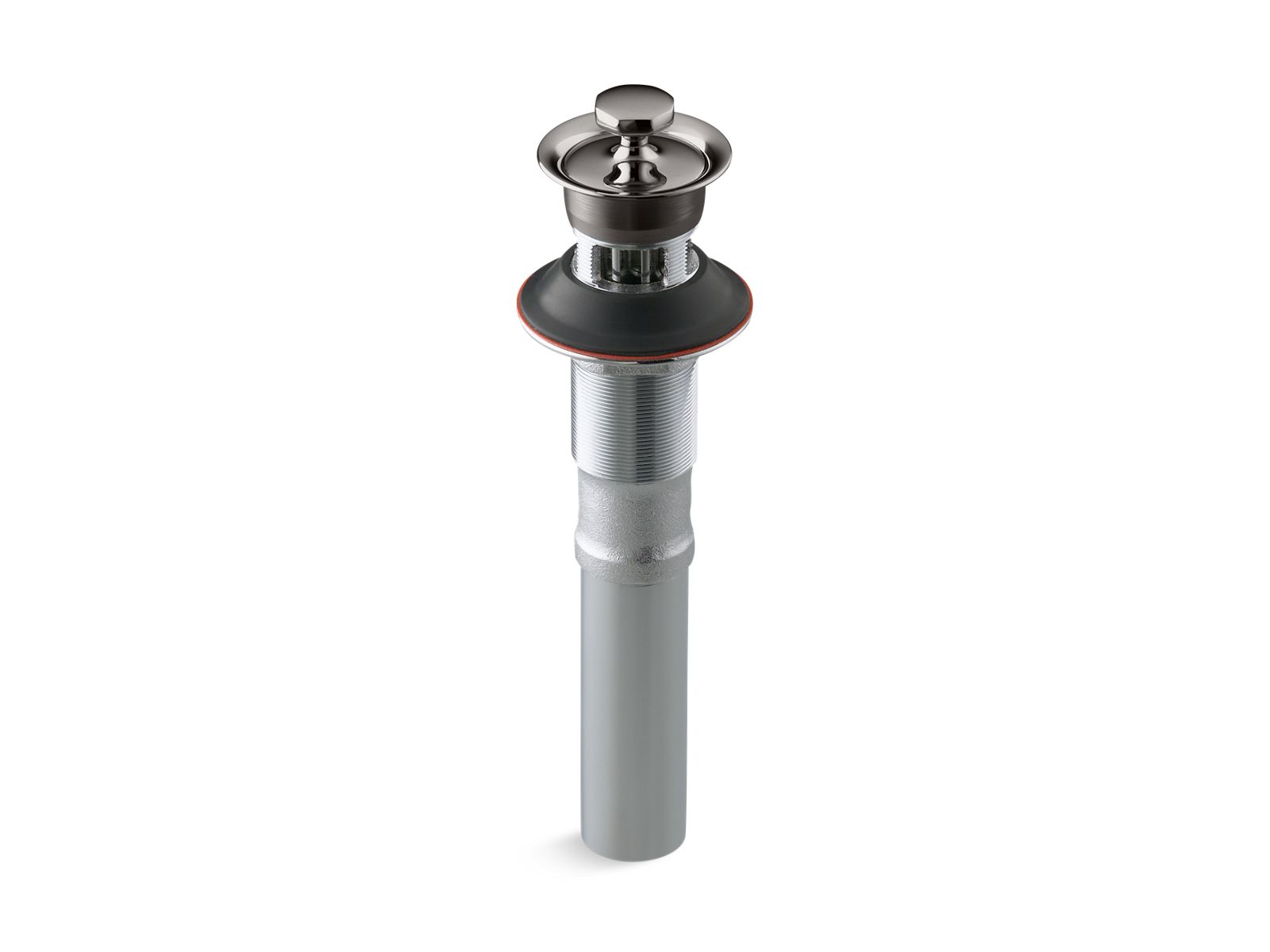 16775-bathroom-sink-drain-with-overflow-and-non-removable-metal-stopper-13.jpg Bathroom sink drain with overflow and non-removable metal stopper