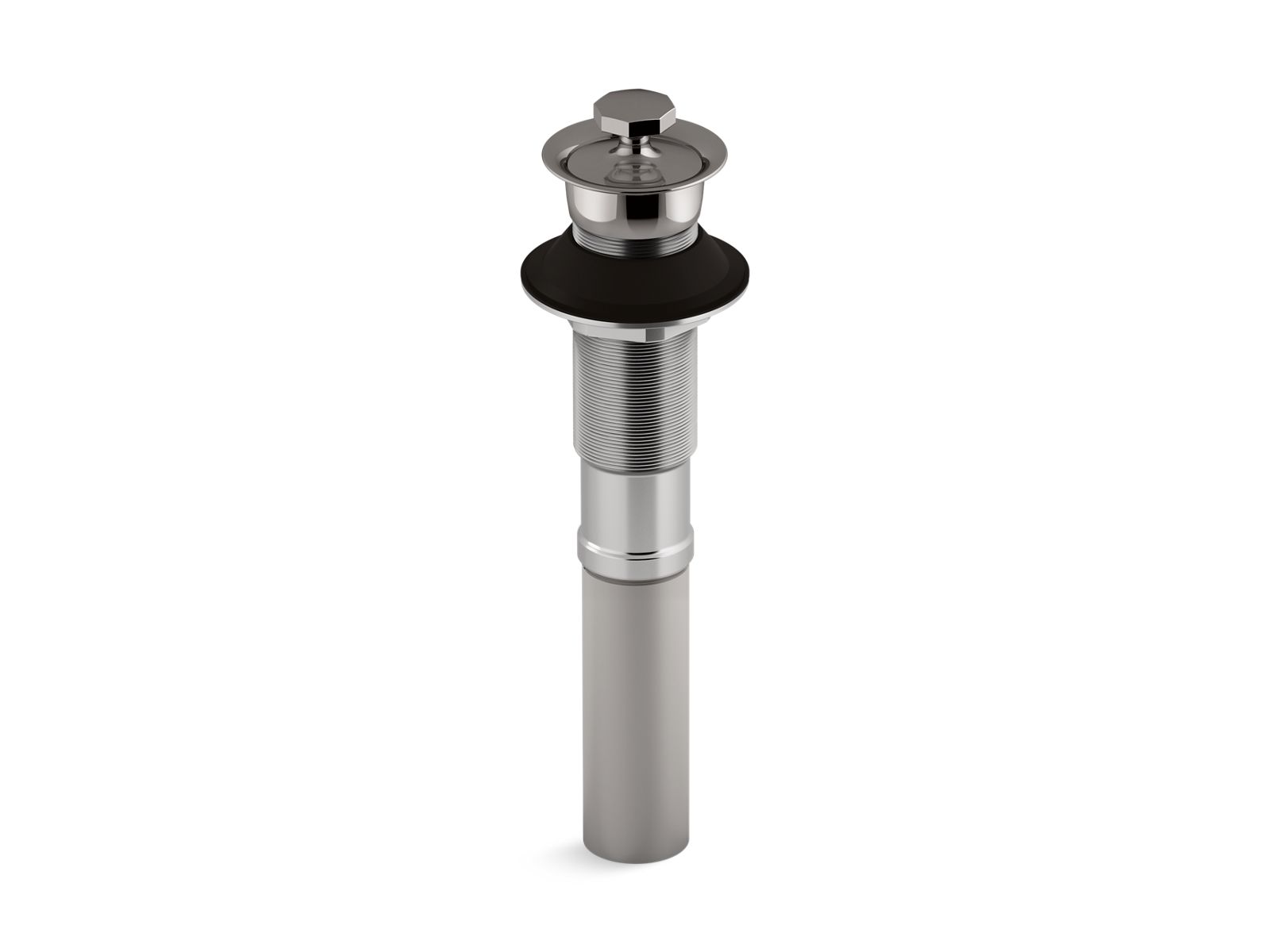 17009-bathroom-sink-drain-with-non-removable-metal-stopper-and-without-overflow-13.jpg Bathroom sink drain with non-removable metal stopper and without overflow