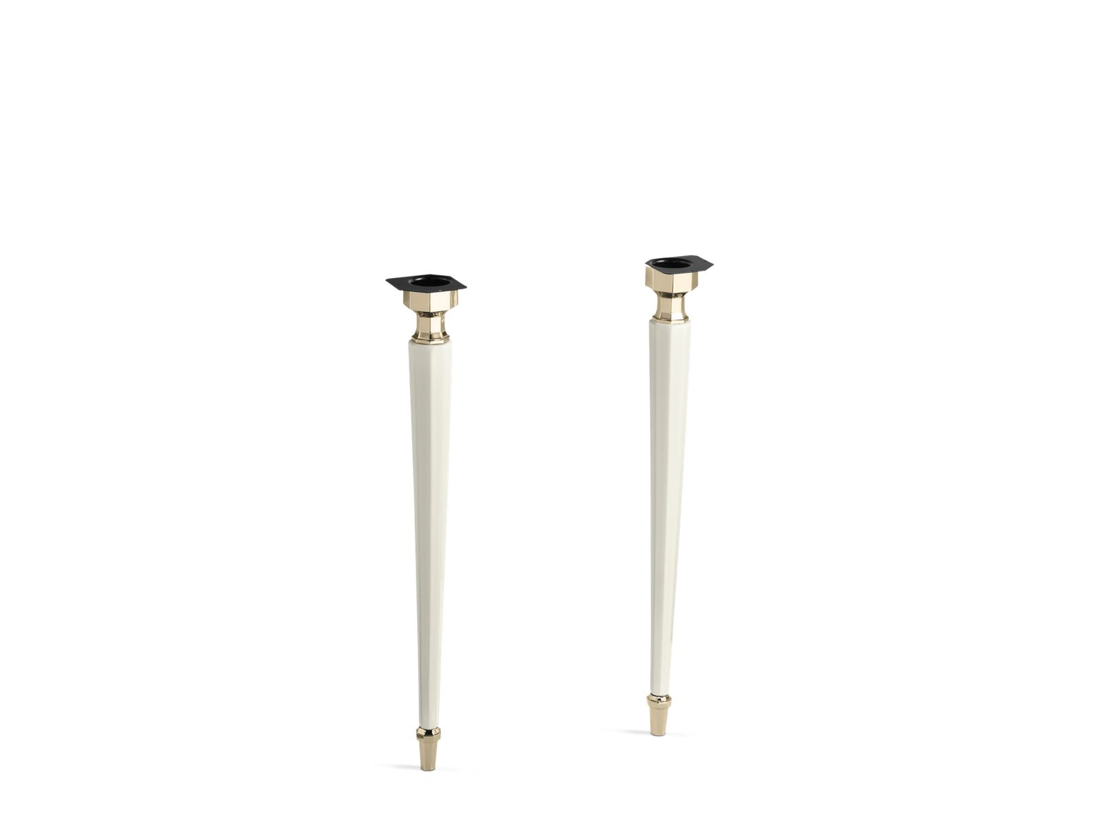 17137-kathryn-octagonal-fireclay-french-gold-tapered-brass-table-legs-3.jpg Kathryn® Octagonal fireclay/French Gold tapered brass table legs