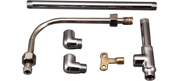 Lavatory supply for 28" x 22" sink