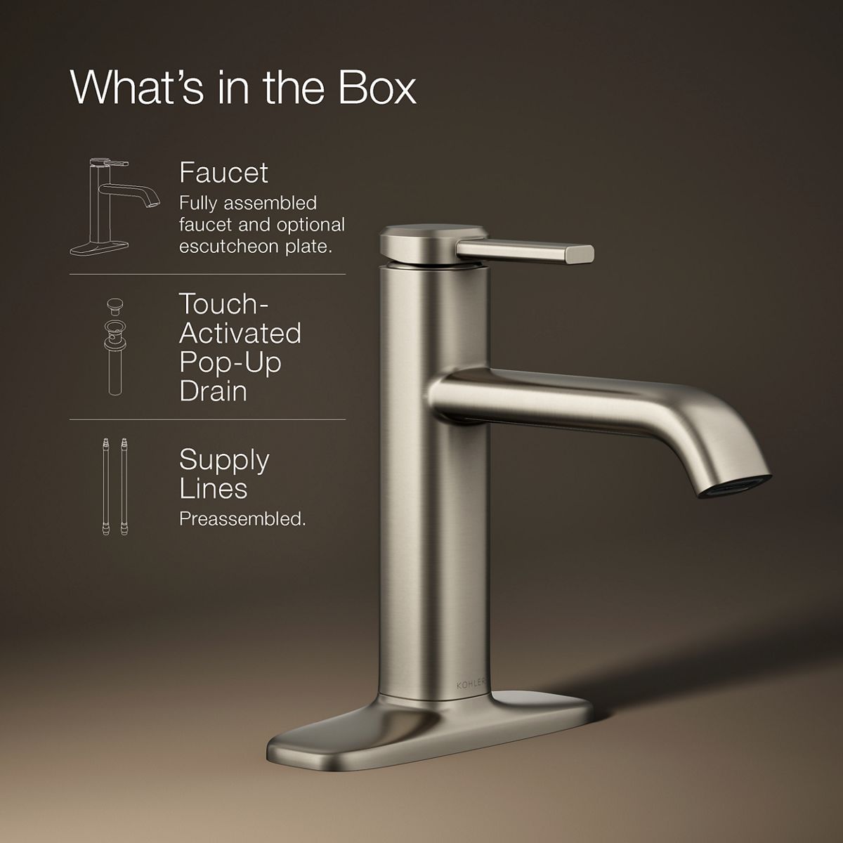 17364-ashan-single-handle-bathroom-sink-faucet-1-2-gpm-34.jpg Ashan® Single-handle bathroom sink faucet, 1.2 gpm