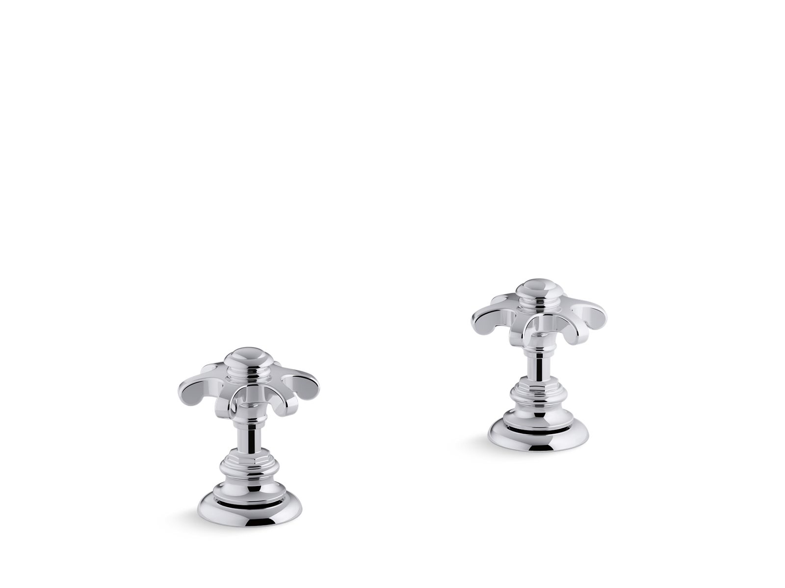 Artifacts® Prong bathroom sink faucet handles