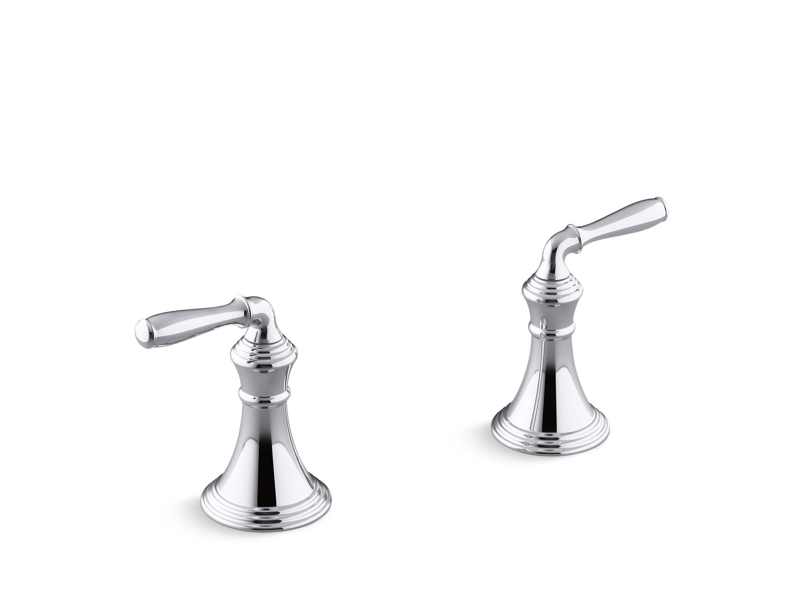 Devonshire® Deck-/rim-mount bath faucet trim with lever handles, valve not included