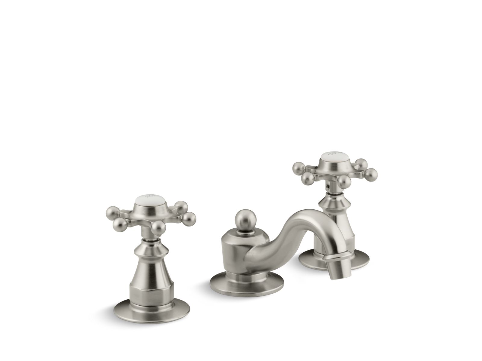 Antique Widespread bathroom sink faucet