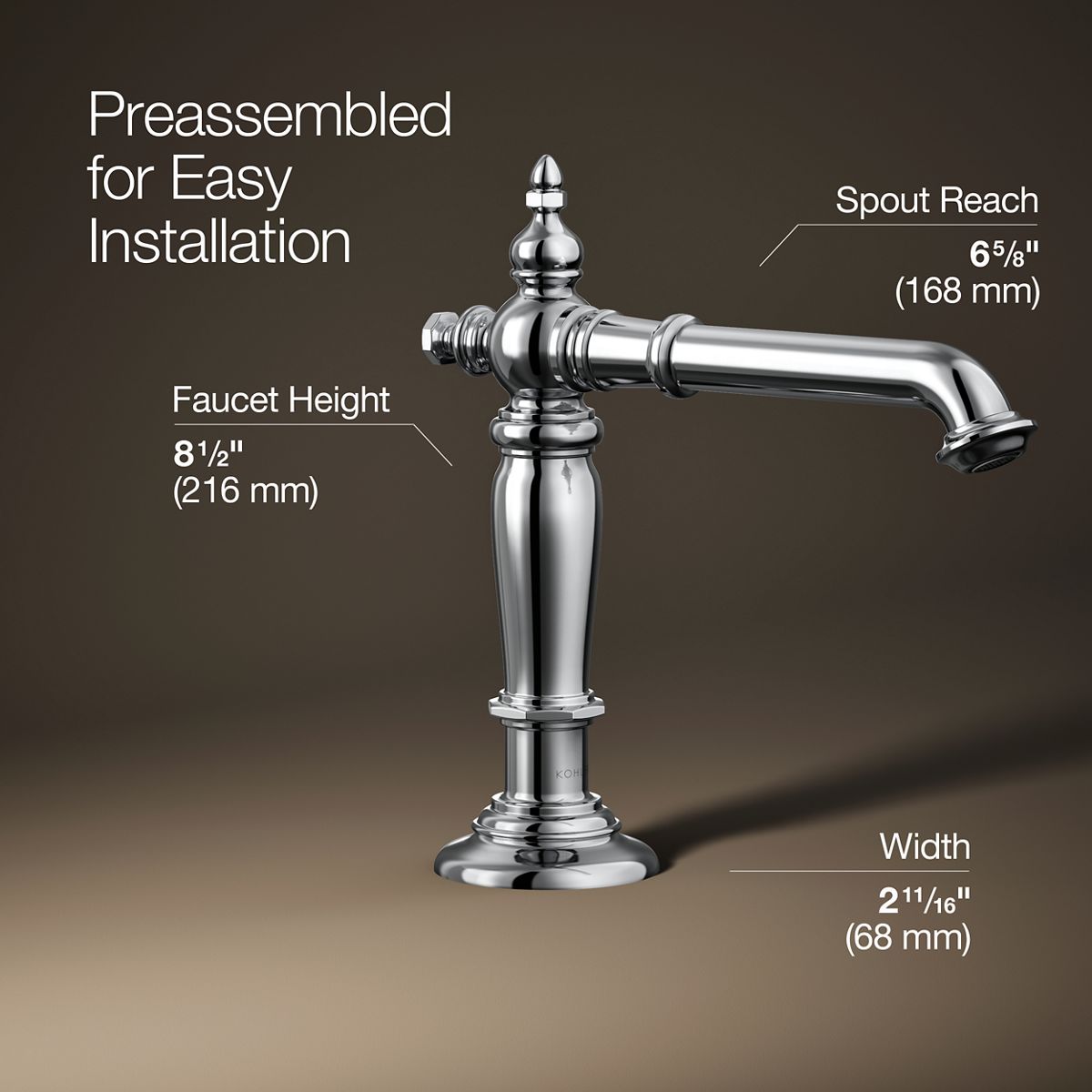 18466-artifacts-bathroom-sink-faucet-spout-with-column-design-1-2-gpm-19.jpg Artifacts® Bathroom sink faucet spout with Column design, 1.2 gpm