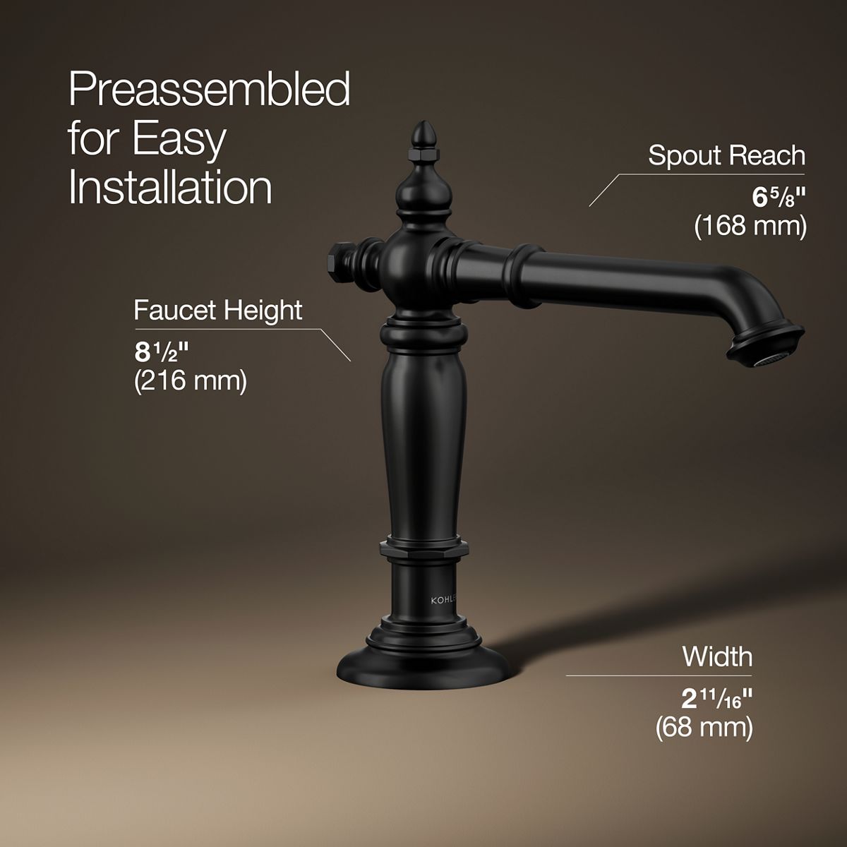 18466-artifacts-bathroom-sink-faucet-spout-with-column-design-1-2-gpm-26.jpg Artifacts® Bathroom sink faucet spout with Column design, 1.2 gpm