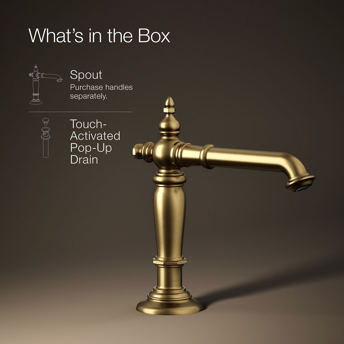 18466-artifacts-bathroom-sink-faucet-spout-with-column-design-1-2-gpm-81.jpg Artifacts® Bathroom sink faucet spout with Column design, 1.2 gpm