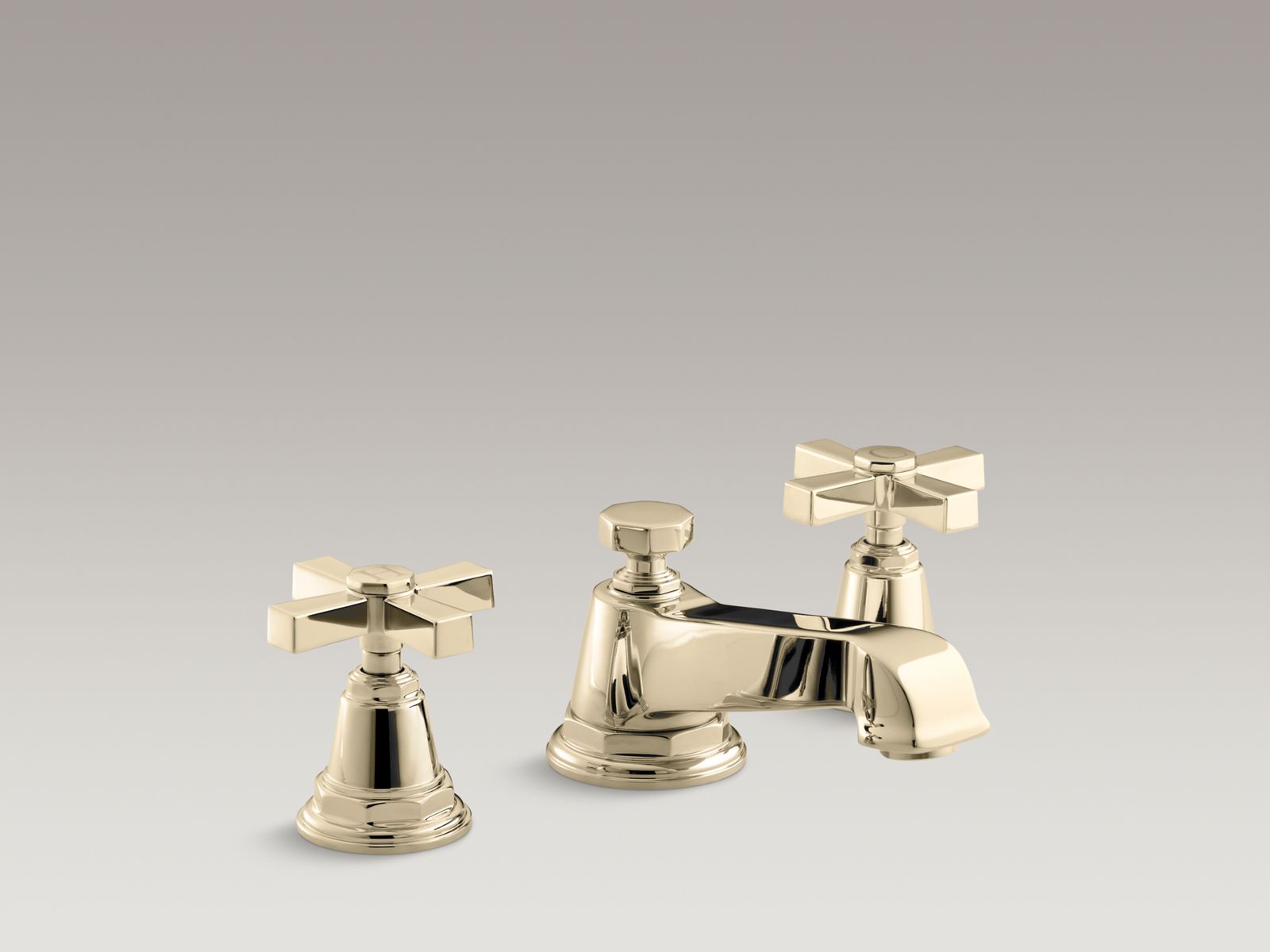 18484-pinstripe-pure-widespread-bathroom-sink-faucet-with-cross-handles-1-2-gpm-2.jpg Pinstripe® Pure Widespread bathroom sink faucet with Cross handles, 1.2 gpm