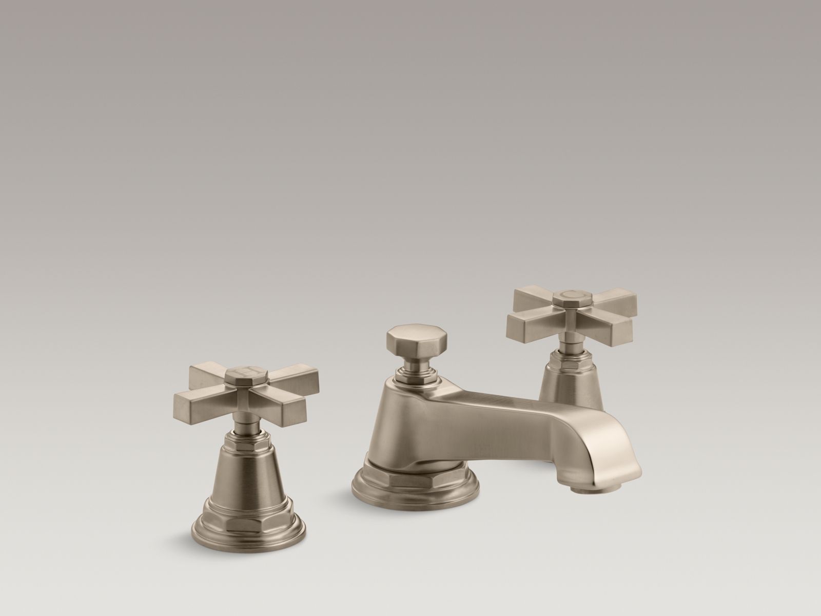 18484-pinstripe-pure-widespread-bathroom-sink-faucet-with-cross-handles-1-2-gpm-4.jpg Pinstripe® Pure Widespread bathroom sink faucet with Cross handles, 1.2 gpm