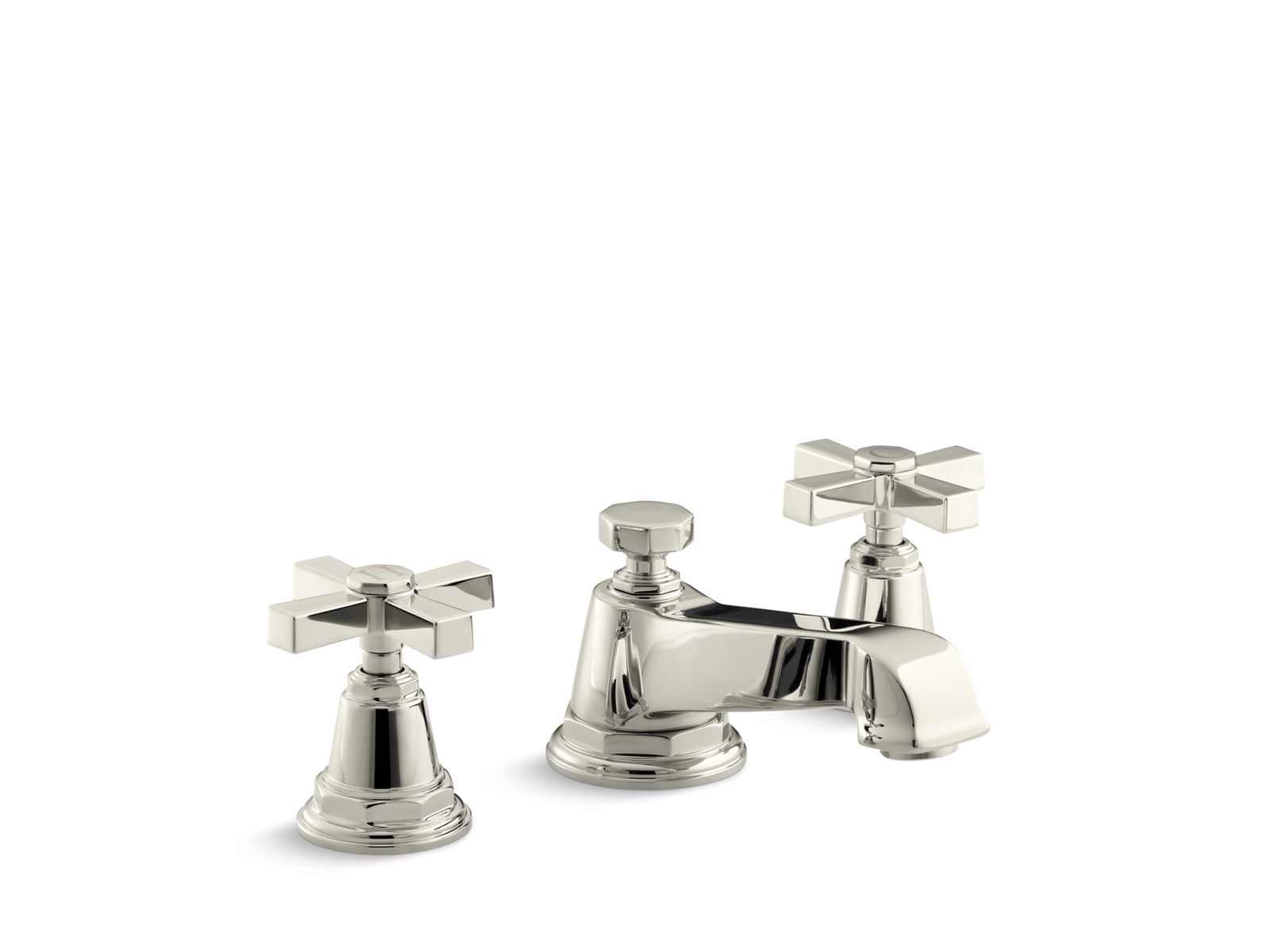 18484-pinstripe-pure-widespread-bathroom-sink-faucet-with-cross-handles-1-2-gpm-5.jpg Pinstripe® Pure Widespread bathroom sink faucet with Cross handles, 1.2 gpm