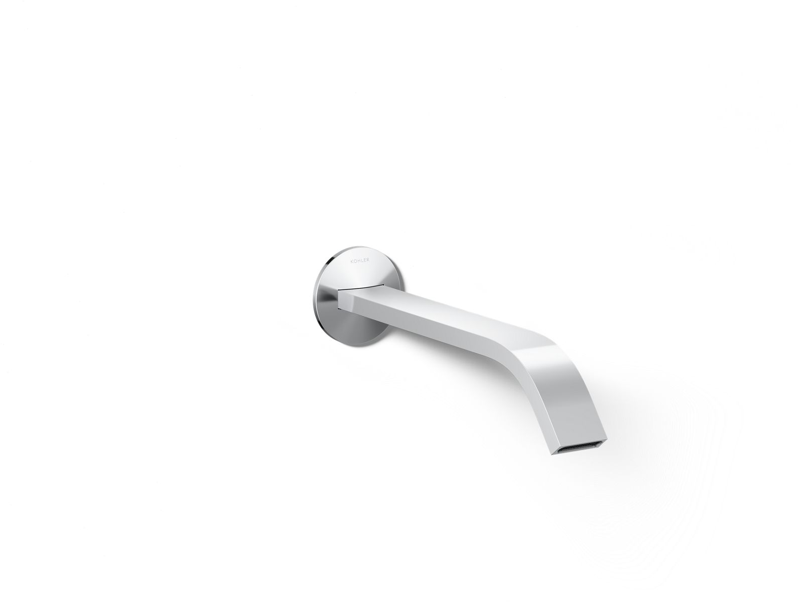 Components® Wall-mount bathroom sink faucet spout with Ribbon design, 1.2 gpm