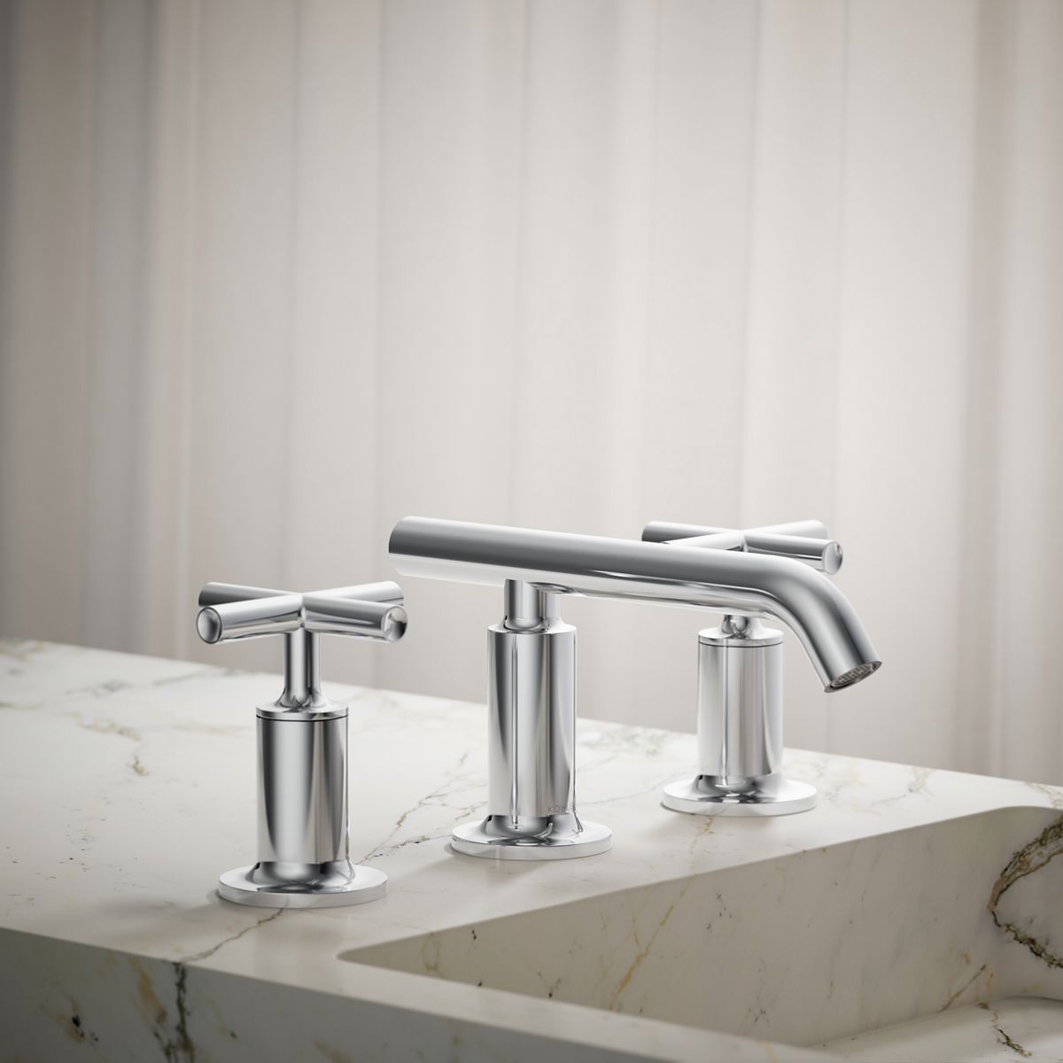 18813-purist-widespread-bathroom-sink-faucet-with-cross-handles-1-2-gpm-12.jpg Purist® Widespread bathroom sink faucet with Cross handles, 1.2 gpm