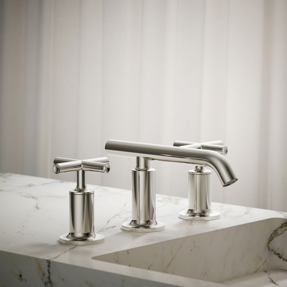 18813-purist-widespread-bathroom-sink-faucet-with-cross-handles-1-2-gpm-18.jpg Purist® Widespread bathroom sink faucet with Cross handles, 1.2 gpm