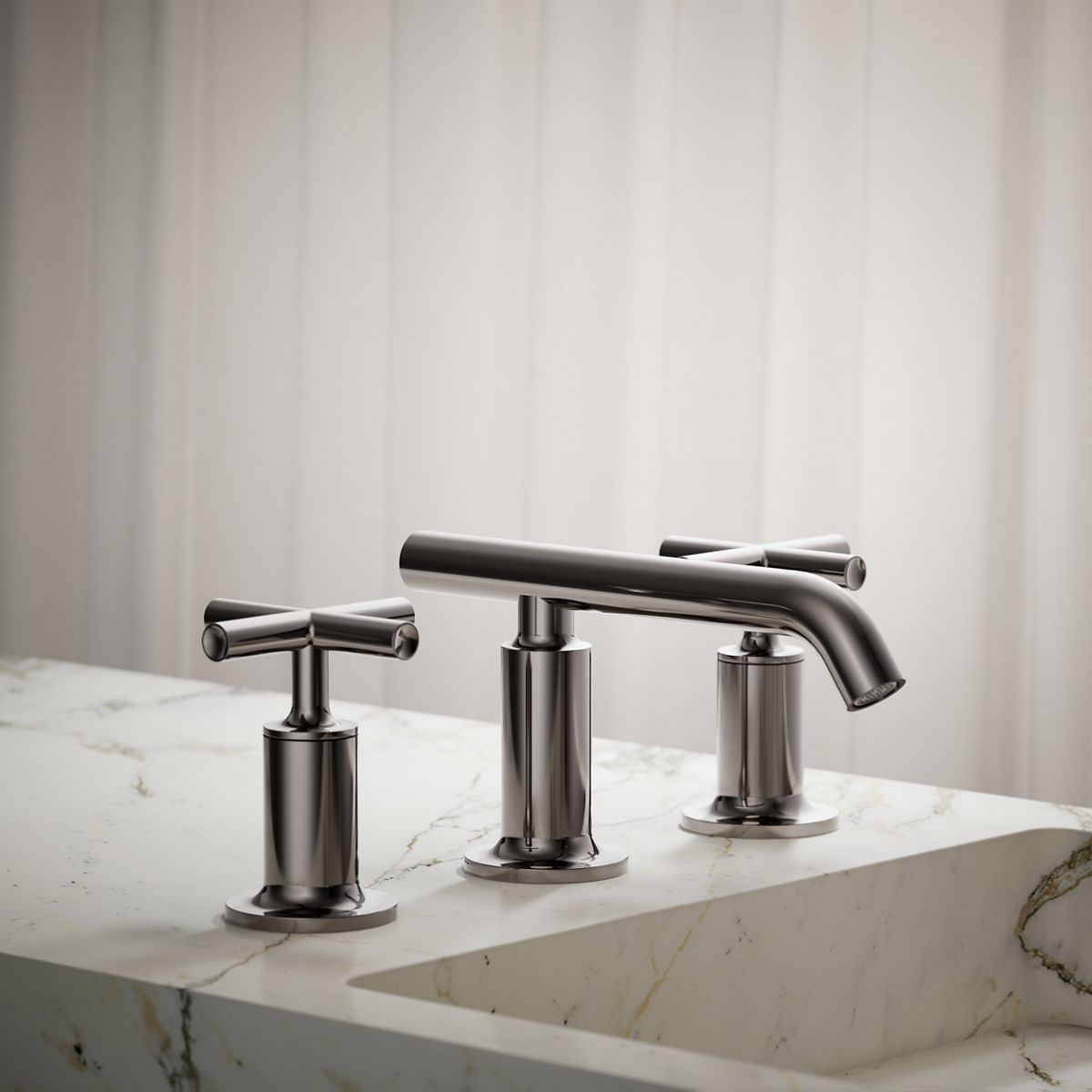 18813-purist-widespread-bathroom-sink-faucet-with-cross-handles-1-2-gpm-19.jpg Purist® Widespread bathroom sink faucet with Cross handles, 1.2 gpm