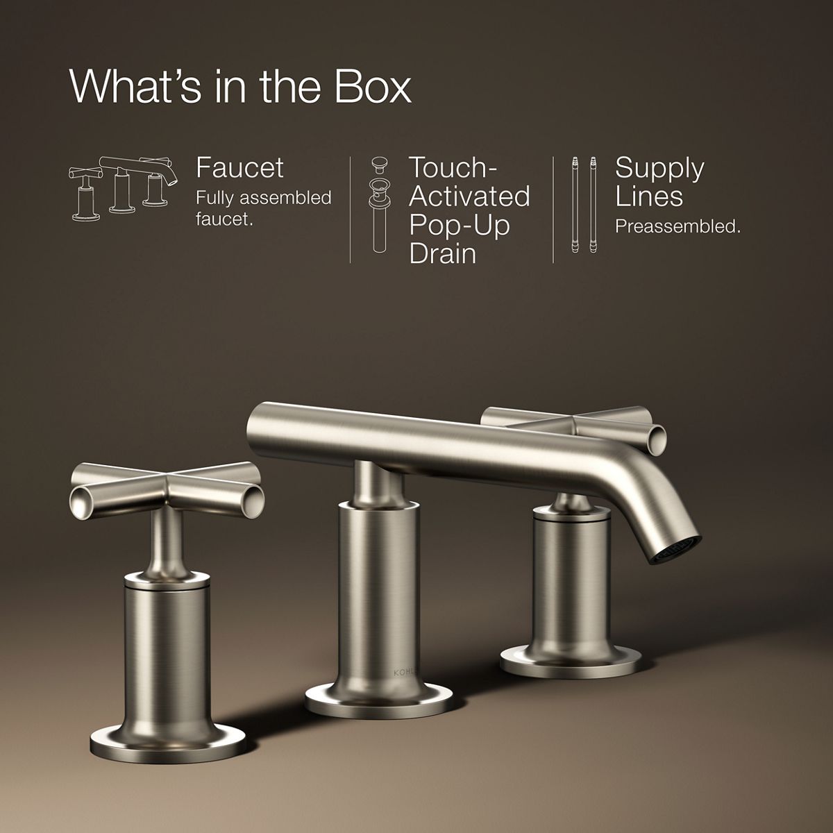18813-purist-widespread-bathroom-sink-faucet-with-cross-handles-1-2-gpm-84.jpg Purist® Widespread bathroom sink faucet with Cross handles, 1.2 gpm
