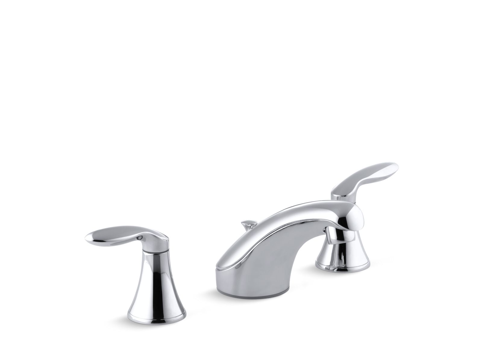 Coralais® Widespread bathroom sink faucet with lever handles