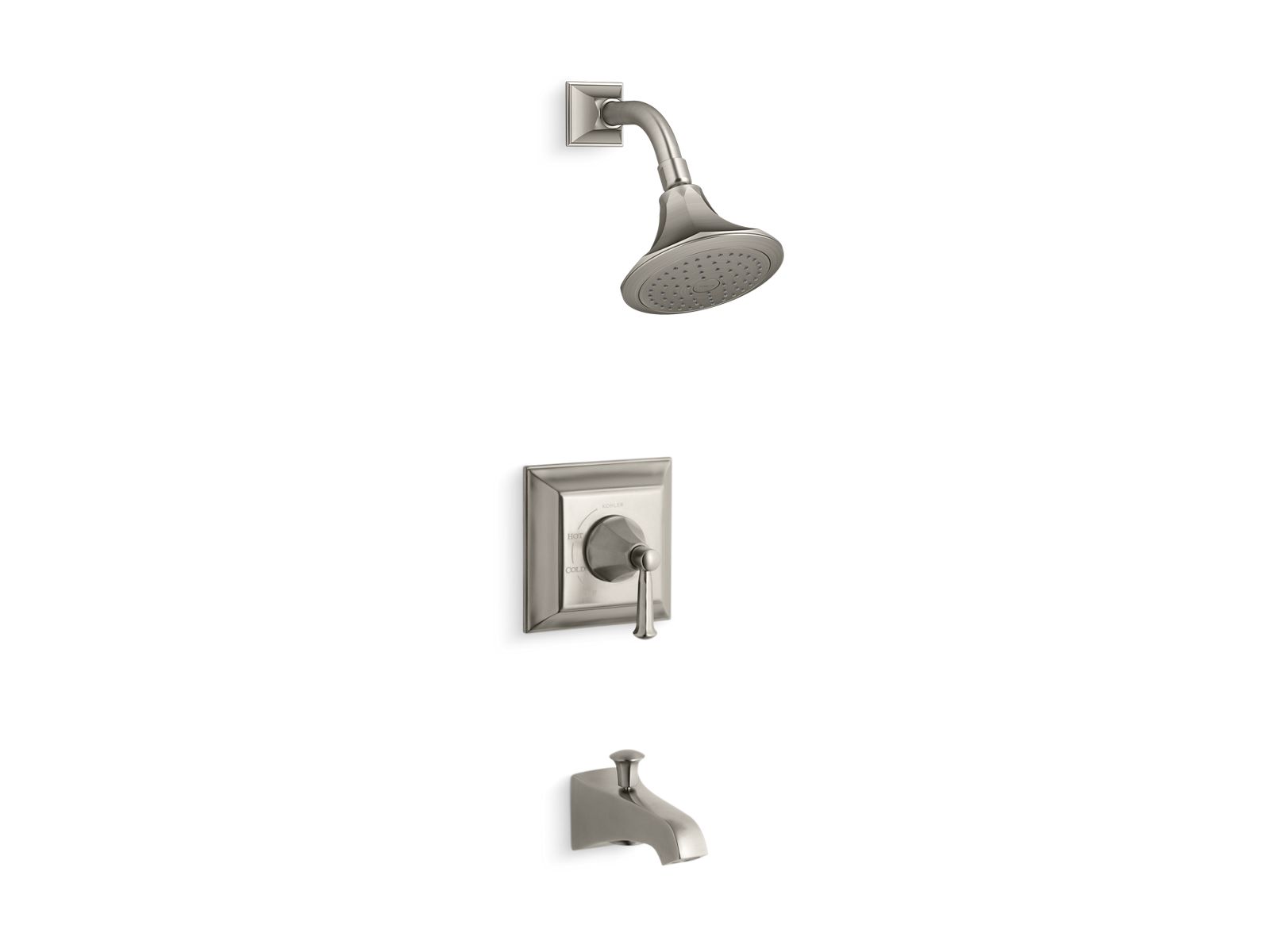 1957-memoirs-stately-rite-temp-bath-and-shower-valve-trim-with-lever-handle-spout-and-2-5-gpm-showerhead-2.jpg Memoirs® Stately Rite-Temp® bath and shower valve trim with lever handle, spout and 2.5 gpm showerhead