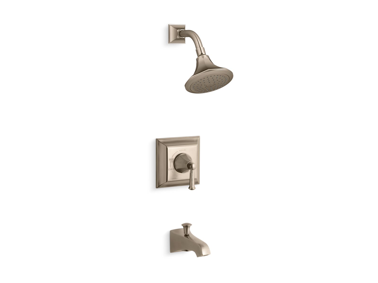 1957-memoirs-stately-rite-temp-bath-and-shower-valve-trim-with-lever-handle-spout-and-2-5-gpm-showerhead-3.jpg Memoirs® Stately Rite-Temp® bath and shower valve trim with lever handle, spout and 2.5 gpm showerhead
