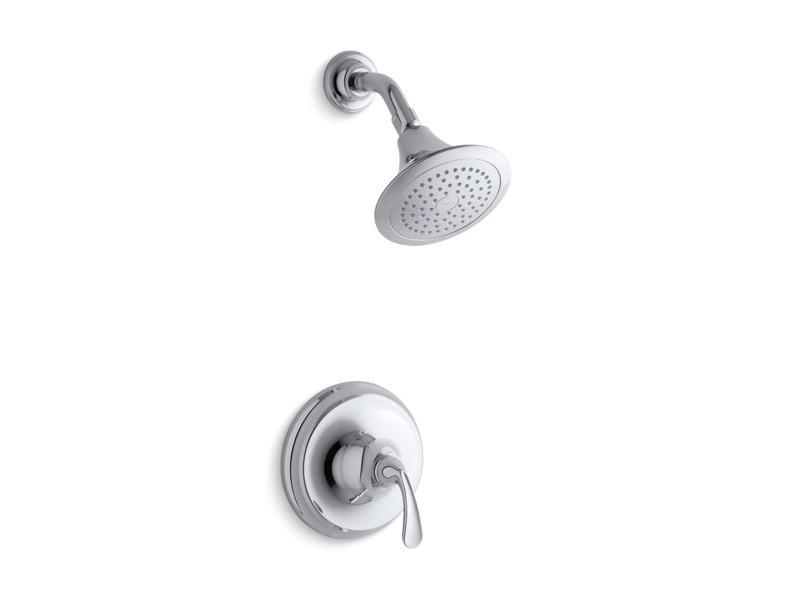 Forté® Sculpted Rite-Temp® shower trim with 2.0 gpm showerhead