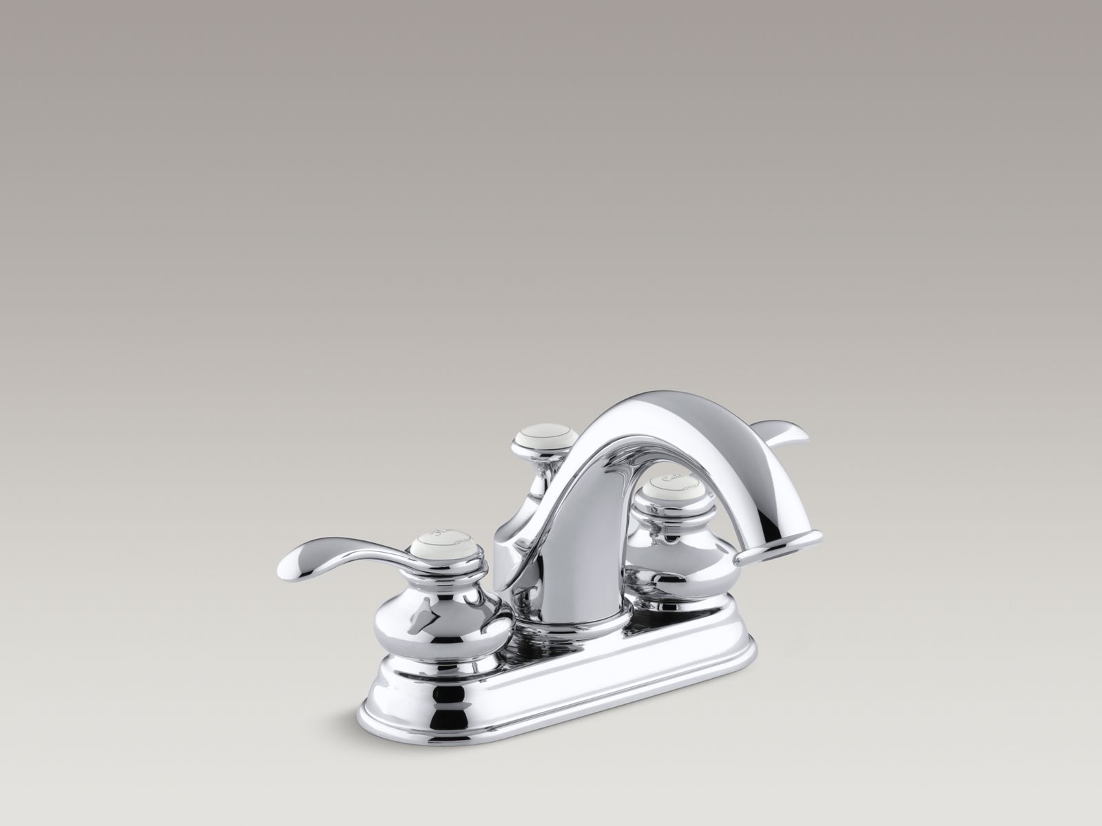 Fairfax(R) centerset faucet with plastic drain