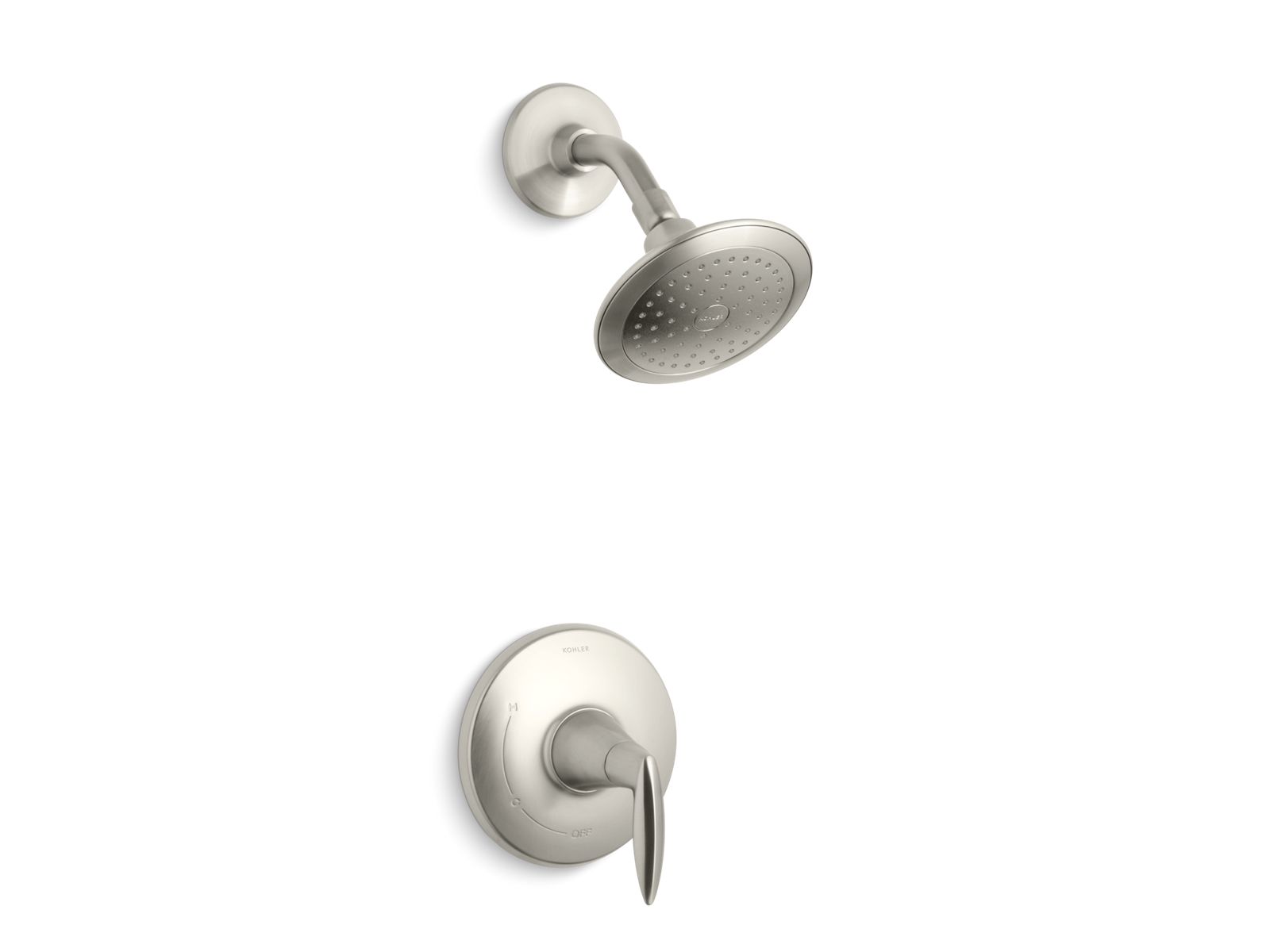Alteo® Rite-Temp® shower trim with lever handle and 2.0 gpm showerhead