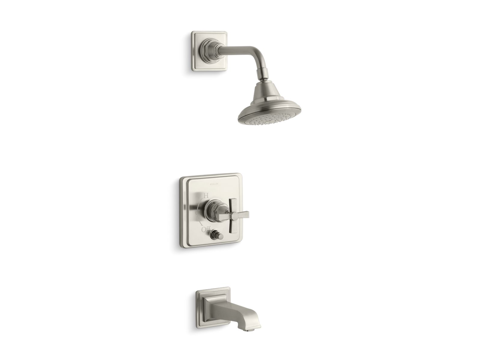 2027-pinstripe-pure-rite-temp-bath-and-shower-trim-kit-with-push-button-diverter-and-cross-handle-2-5-gpm-3.jpg Pinstripe® Pure Rite-Temp® bath and shower trim kit with push-button diverter and cross handle, 2.5 gpm