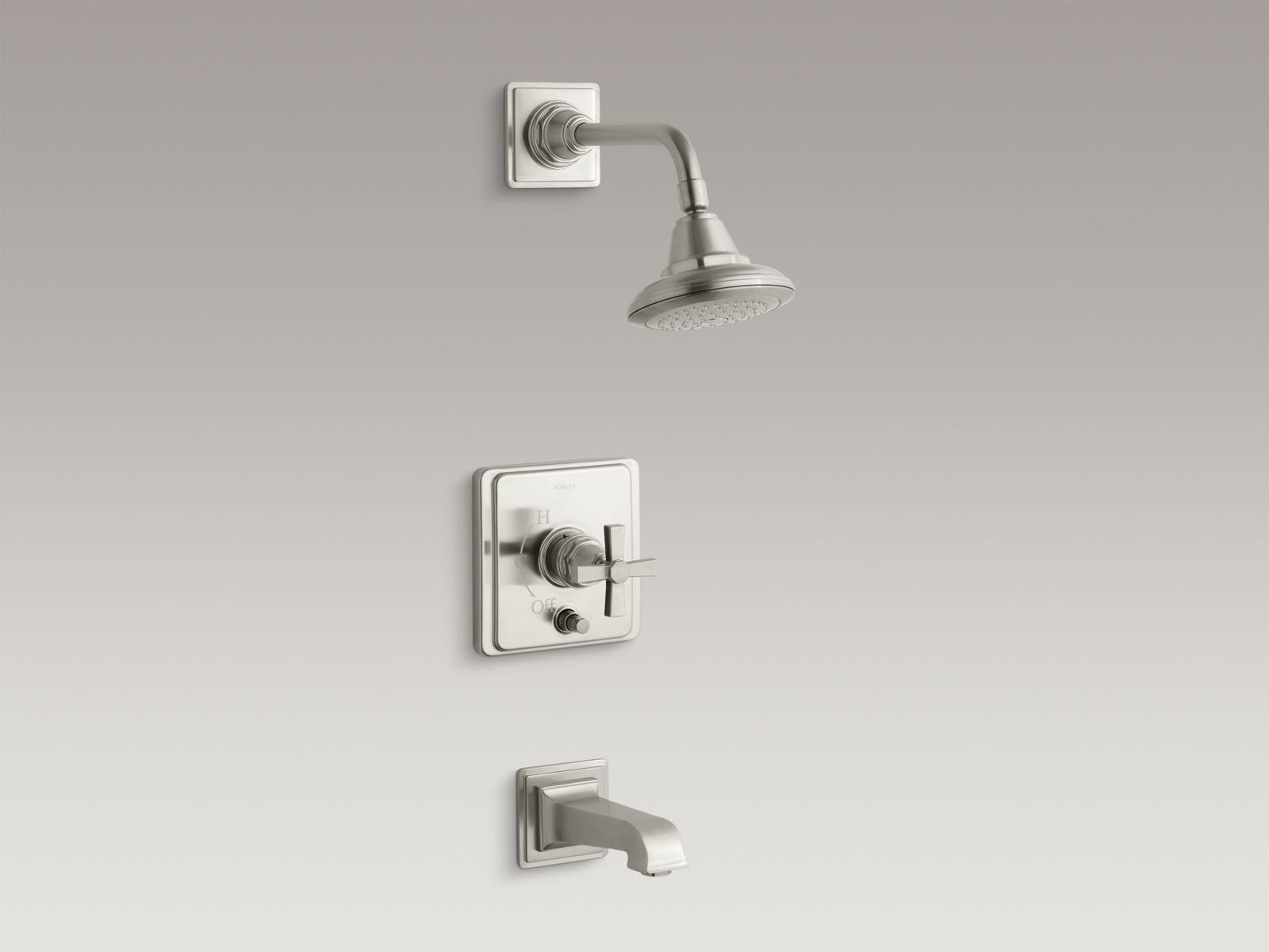 2027-pinstripe-pure-rite-temp-bath-and-shower-trim-kit-with-push-button-diverter-and-cross-handle-2-5-gpm-4.jpg Pinstripe® Pure Rite-Temp® bath and shower trim kit with push-button diverter and cross handle, 2.5 gpm