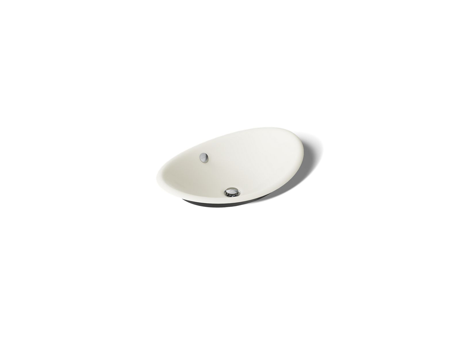 Iron Plains® 20-3/4" oval vessel bathroom sink