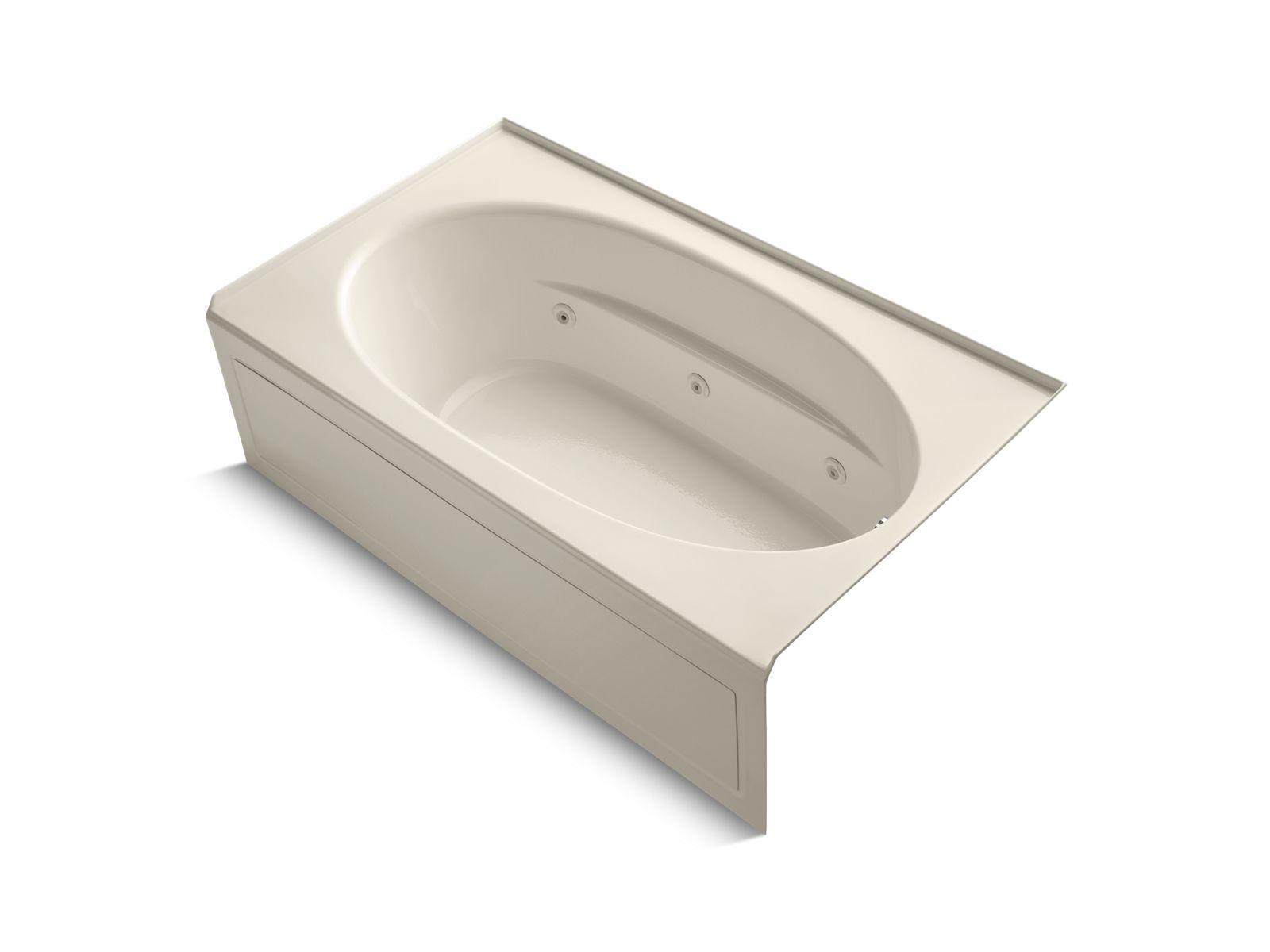 2077-windward-72-x-42-alcove-whirlpool-bath-with-integral-apron-and-right-hand-drain-2.jpg Windward® 72" x 42" alcove whirlpool bath with integral apron and right-hand drain