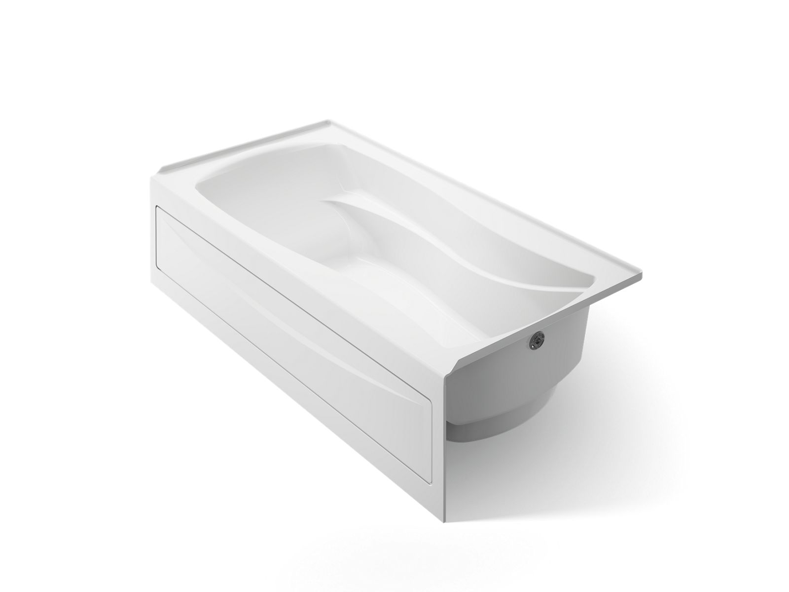 Mariposa® 72" x 36" alcove bath, right drain