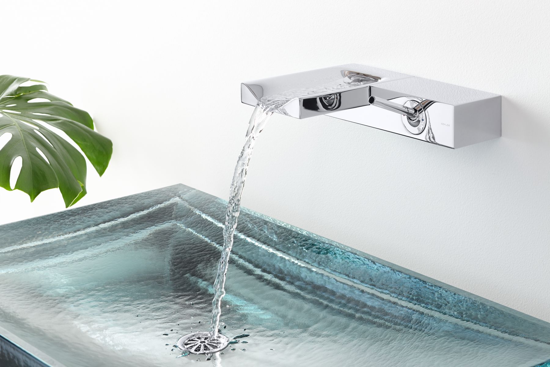 Antilia® 28-3/4" rectangular vessel bathroom sink, no overflow
