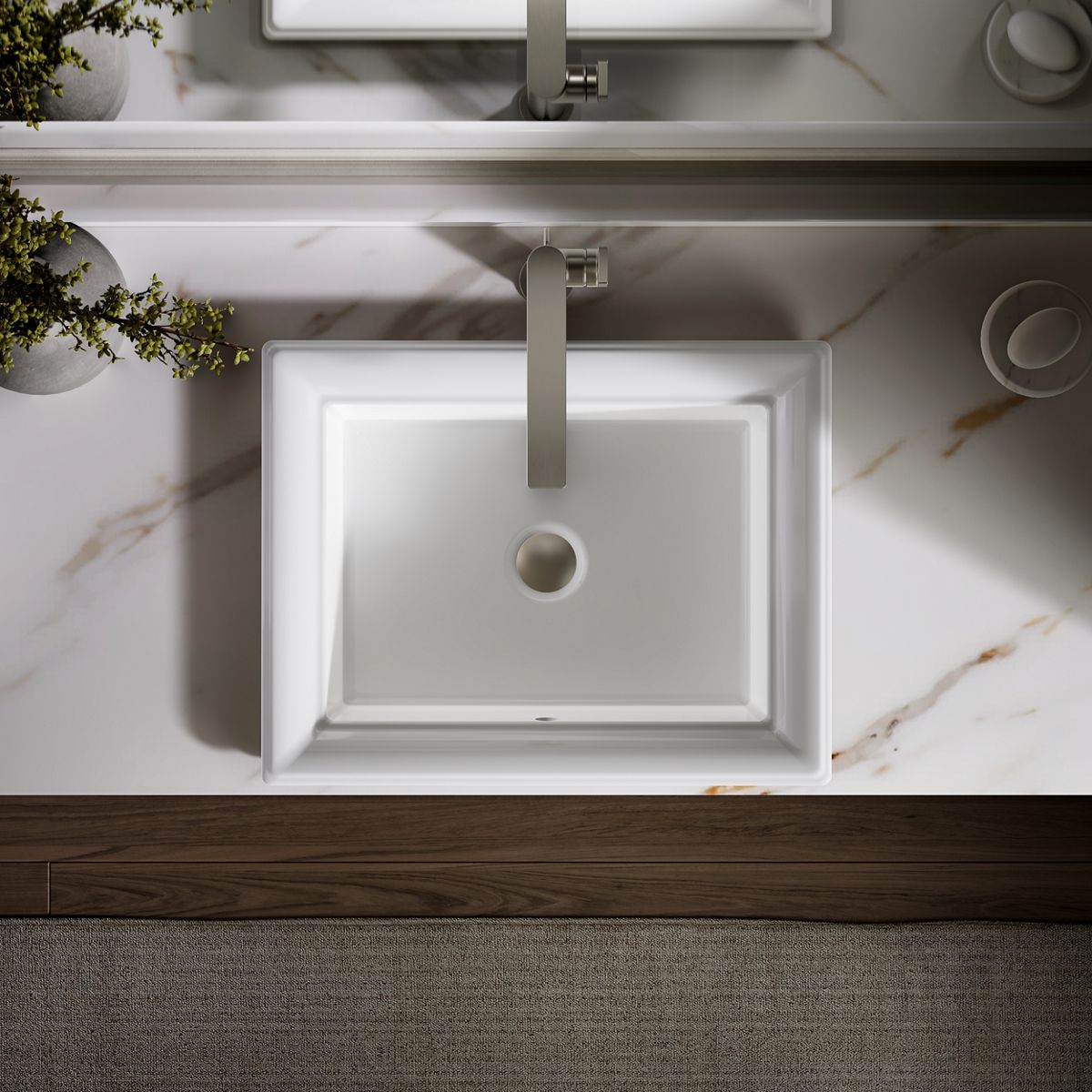 21993-artifacts-21-rectangular-drop-in-bathroom-sink-10.jpg Artifacts™ 21" rectangular drop-in bathroom sink
