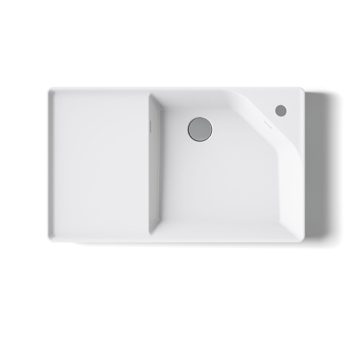22307-spacity-30-fireclay-vanity-top-with-integrated-square-sink-4.jpg Spacity® 30" fireclay vanity top with integrated square sink