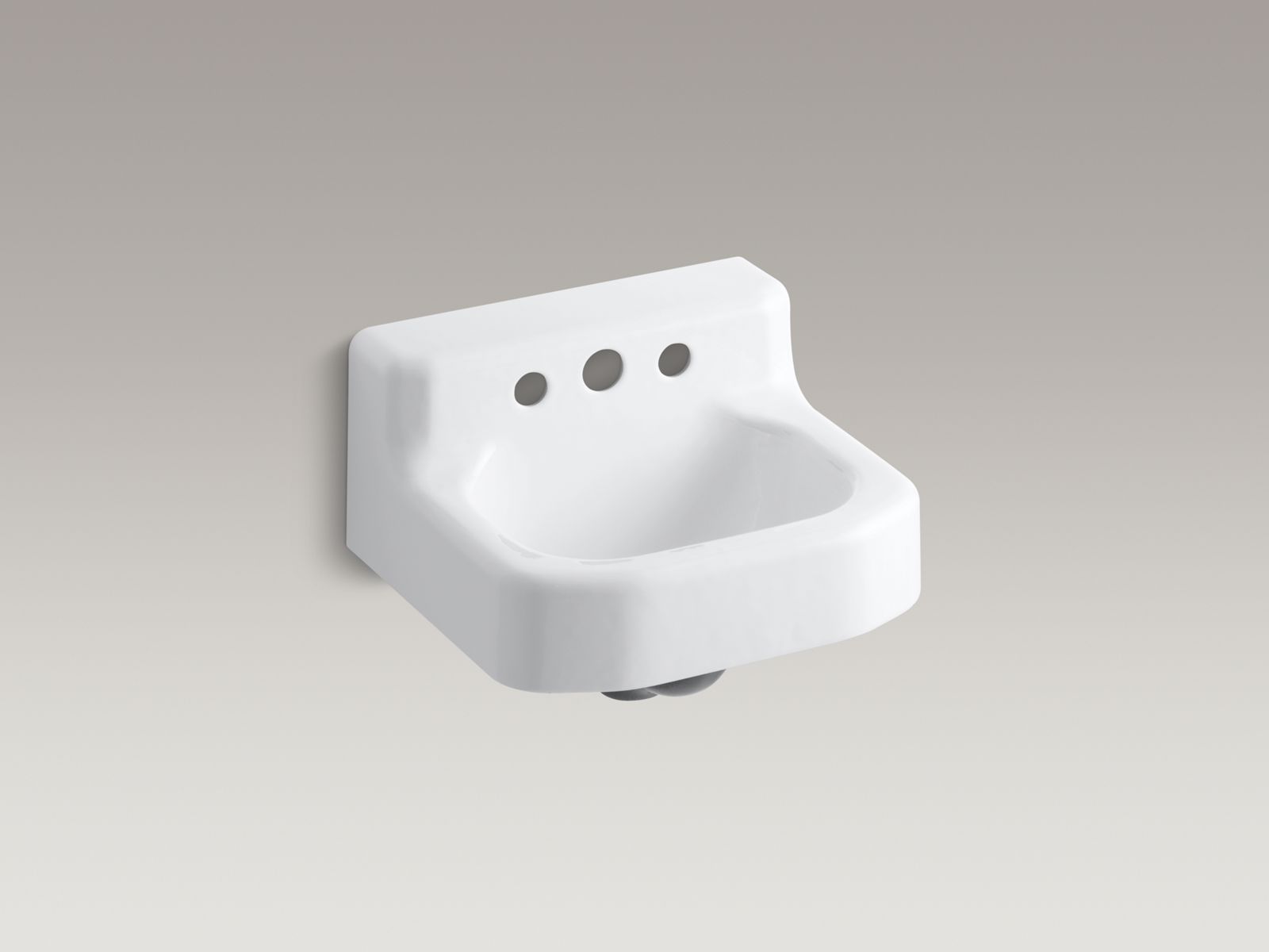 Taunton(TM) 16" x 14" wall-mount bathroom sink
