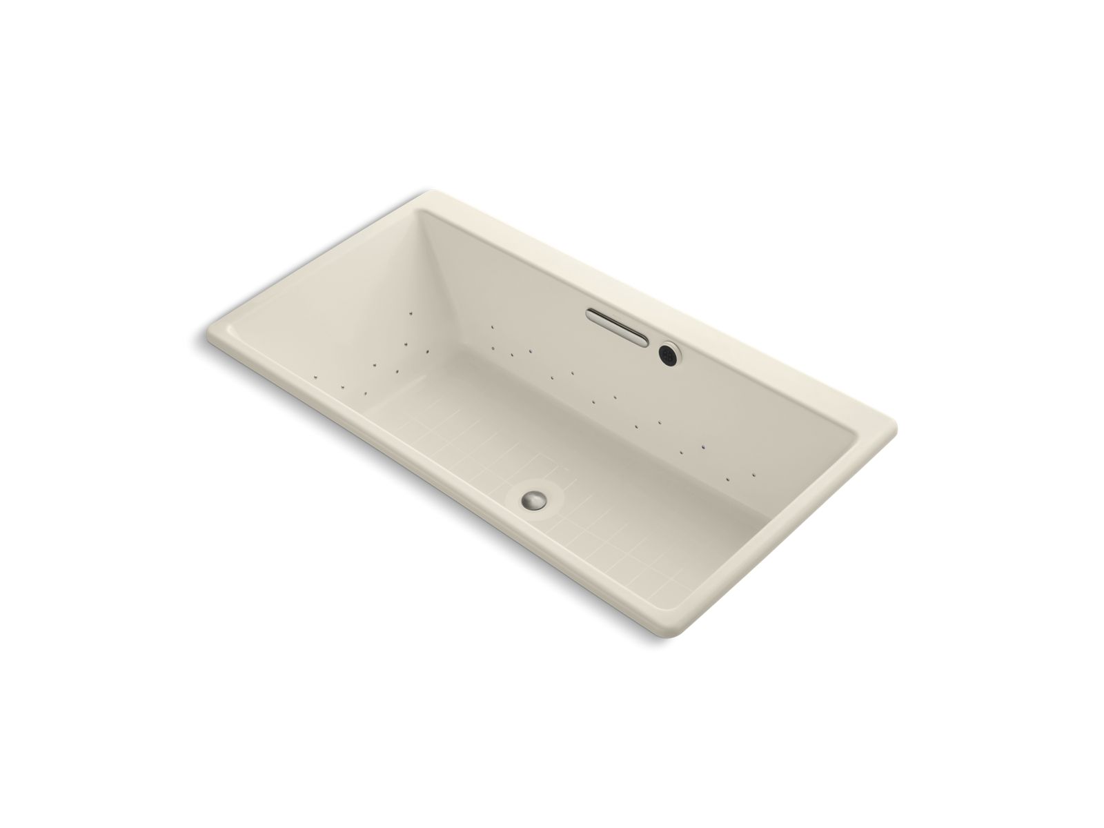 2339-r-ve-66-5-16-x-36-drop-in-bubblemassage-air-bath-with-brushed-nickel-airjet-finish-2.jpg Rêve® 66-5/16" x 36" drop-in BubbleMassage™ air bath with Brushed Nickel airjet finish