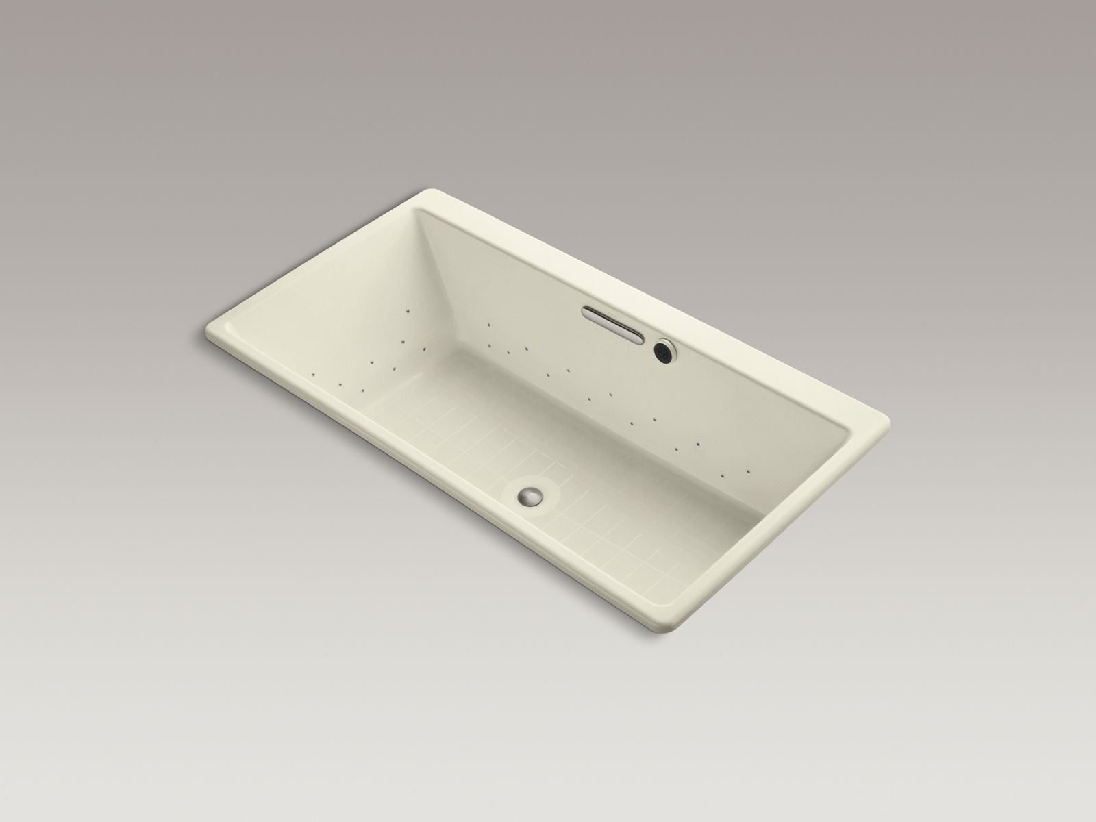 2339-r-ve-66-5-16-x-36-drop-in-bubblemassage-air-bath-with-brushed-nickel-airjet-finish-5.jpg Rêve® 66-5/16" x 36" drop-in BubbleMassage™ air bath with Brushed Nickel airjet finish