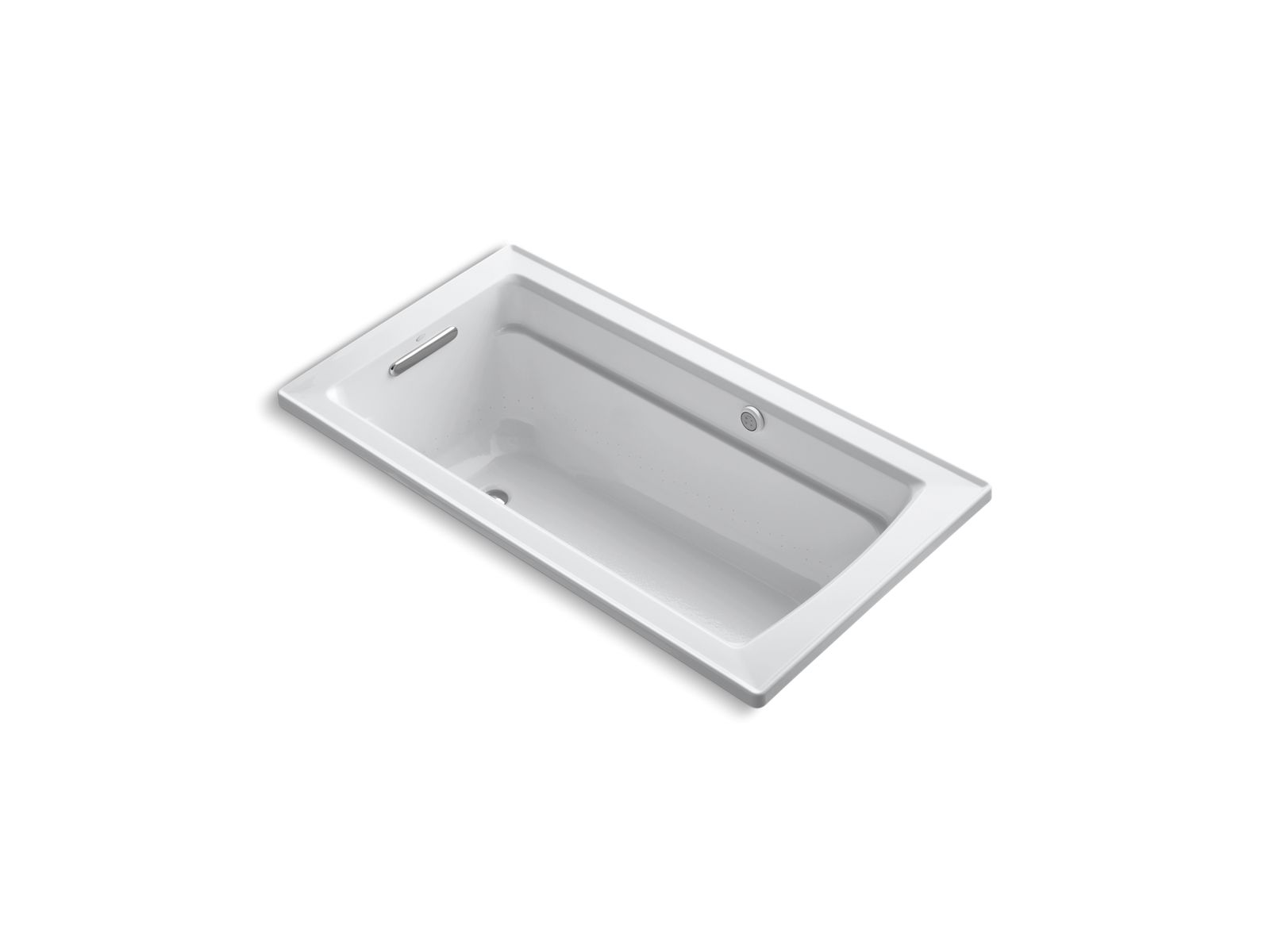Archer® 60" x 32" drop-in Heated BubbleMassage air bath with Bask® heated surface