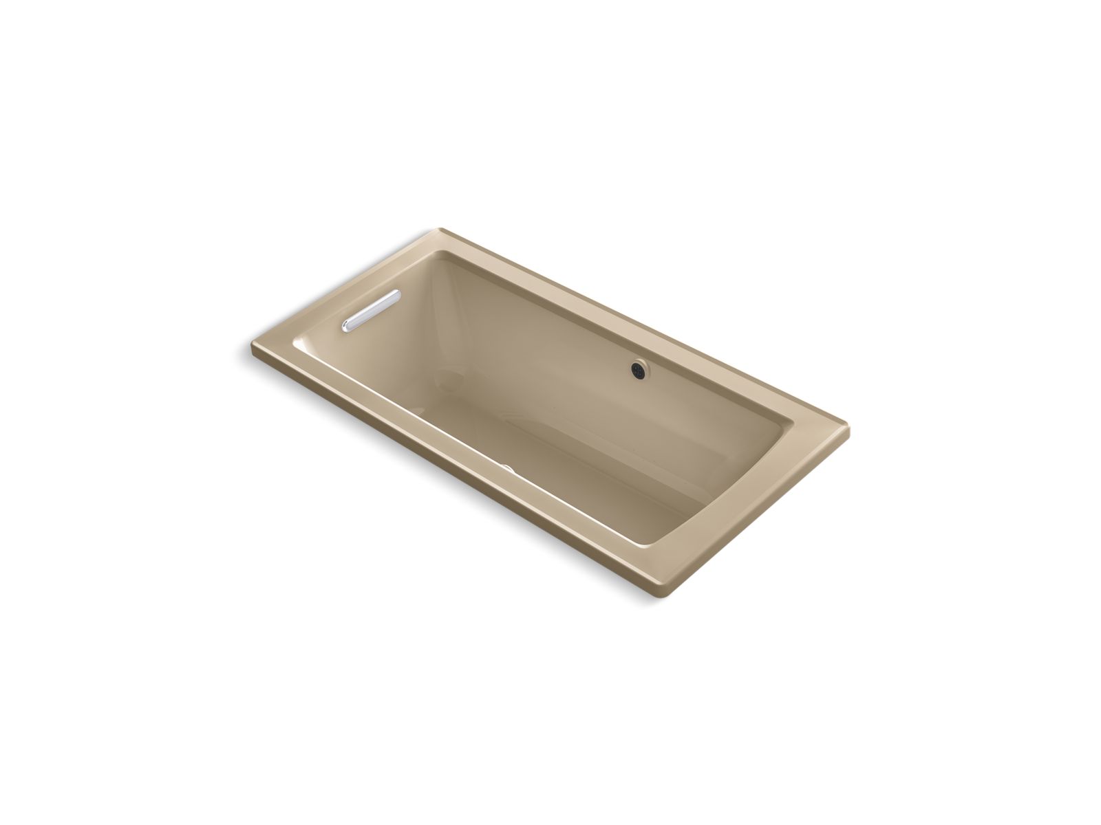 2528-archer-60-x-30-with-drop-in-bubblemassage-air-bath-with-bask-heated-surface-and-end-drain-2.jpg Archer® 60" x 30" with drop-in BubbleMassage™ air bath with Bask® heated surface and end drain