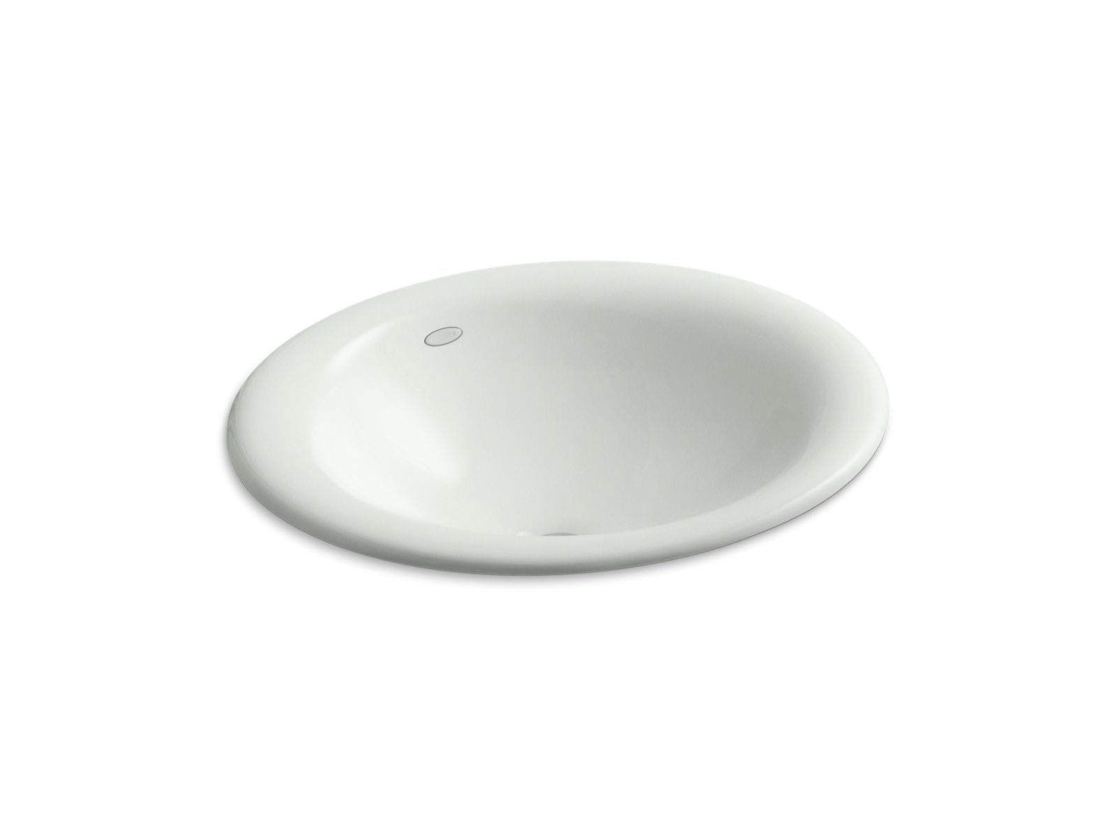 25448-iron-bell-18-oval-drop-in-bathroom-sink-no-overflow-13.jpg Iron Bell® 18" oval drop-in bathroom sink, no overflow