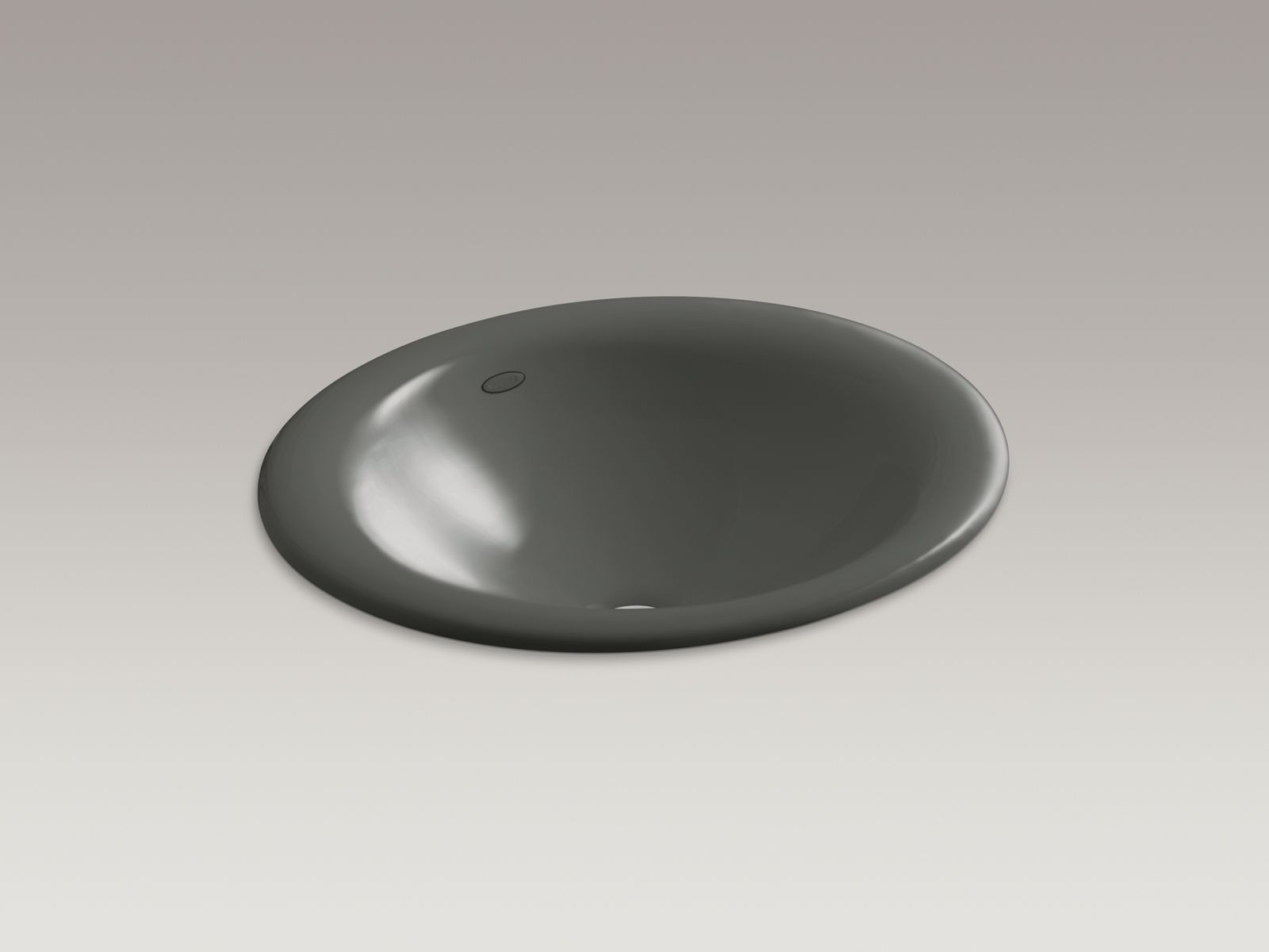 25448-iron-bell-18-oval-drop-in-bathroom-sink-no-overflow-6.jpg Iron Bell® 18" oval drop-in bathroom sink, no overflow