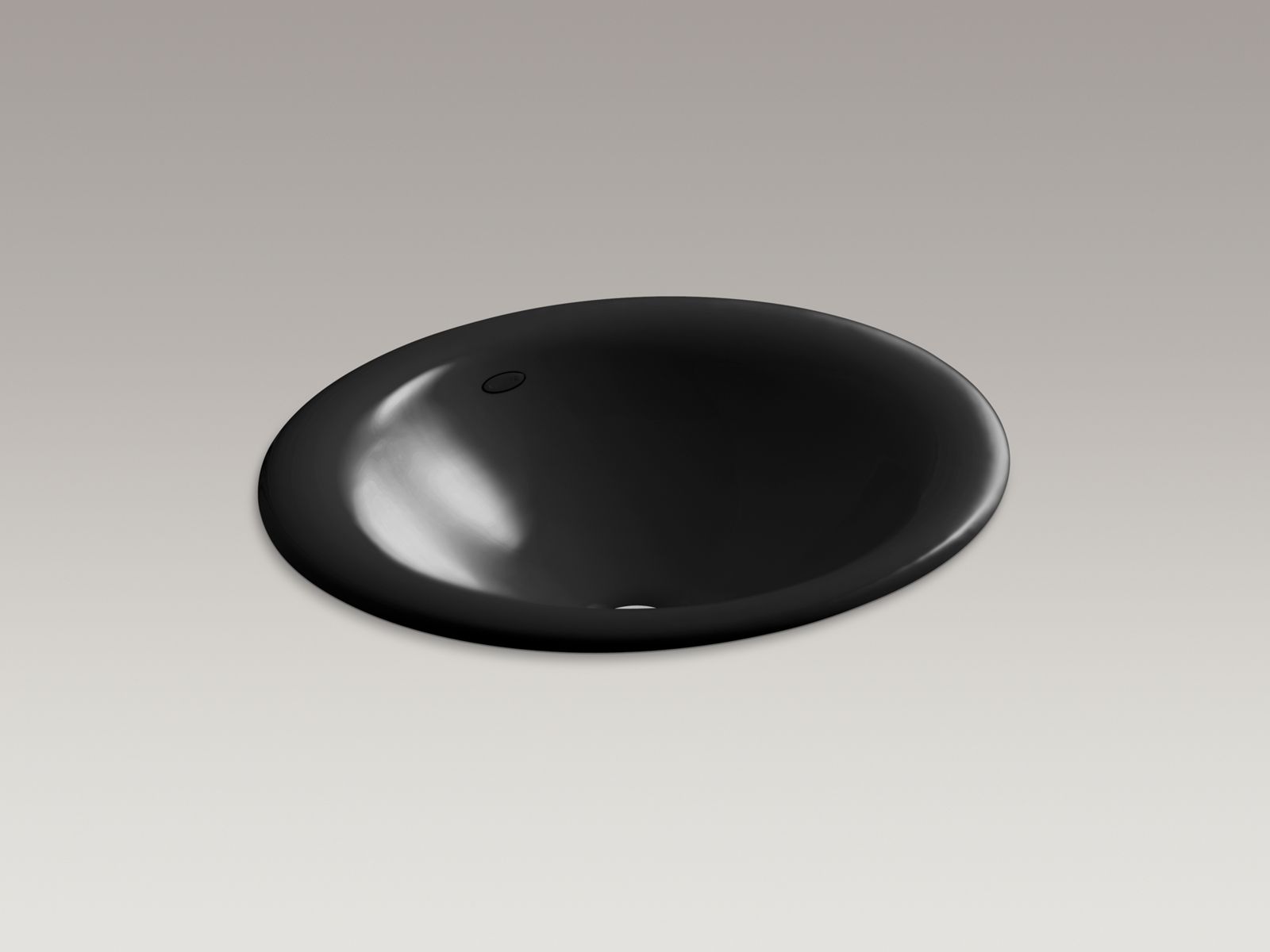 25448-iron-bell-18-oval-drop-in-bathroom-sink-no-overflow-8.jpg Iron Bell® 18" oval drop-in bathroom sink, no overflow